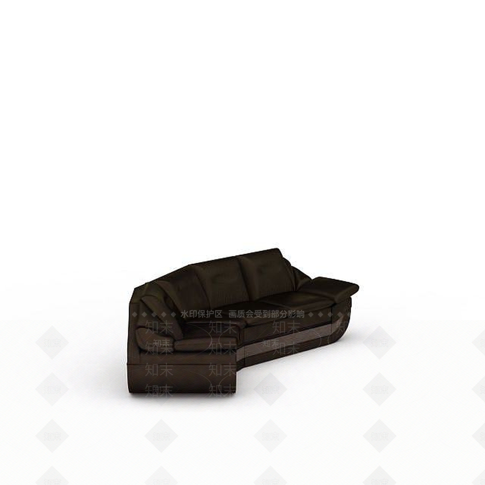 现代简约沙发3D模型下载【ID:1197221381】