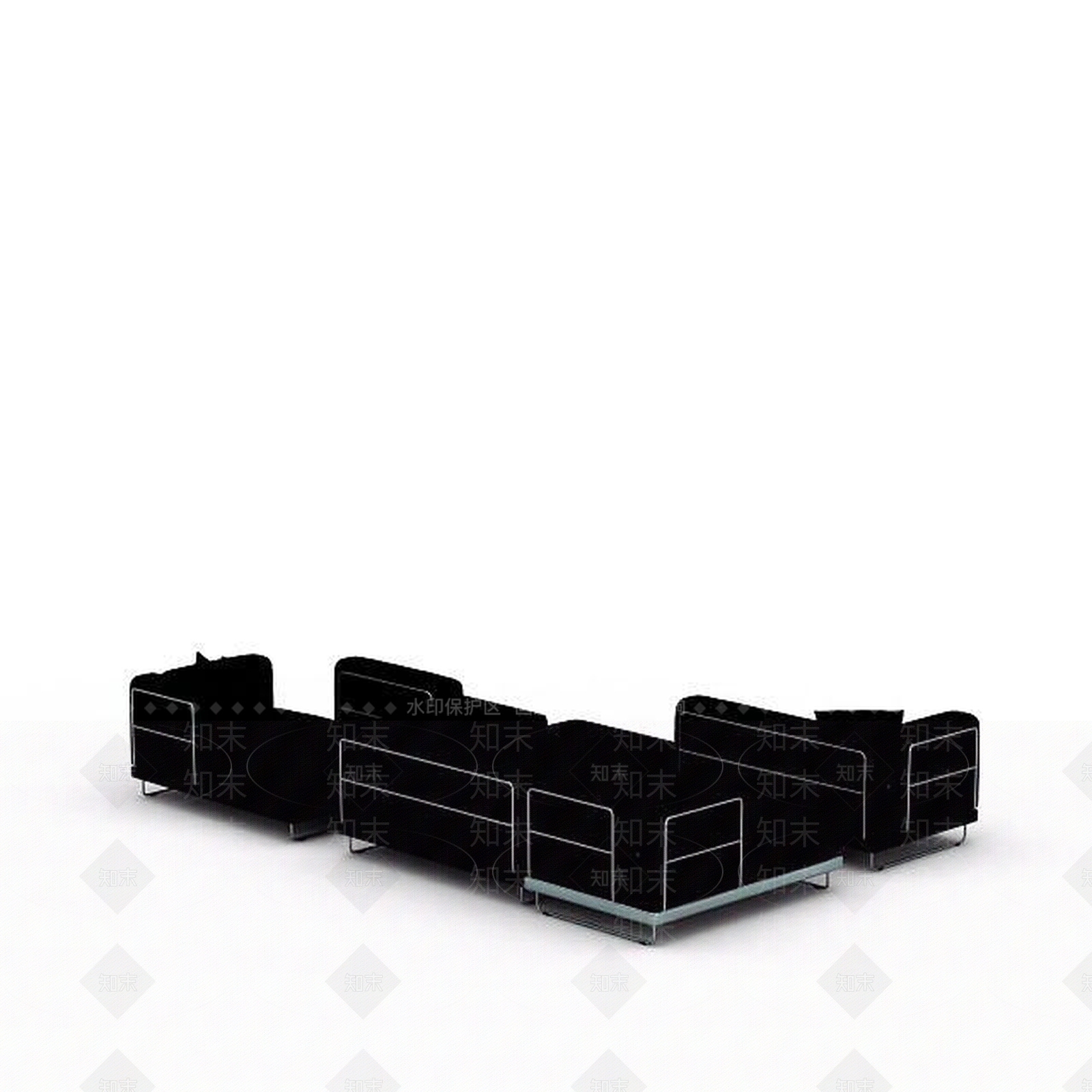 现代沙发3D模型下载【ID:1197222052】
