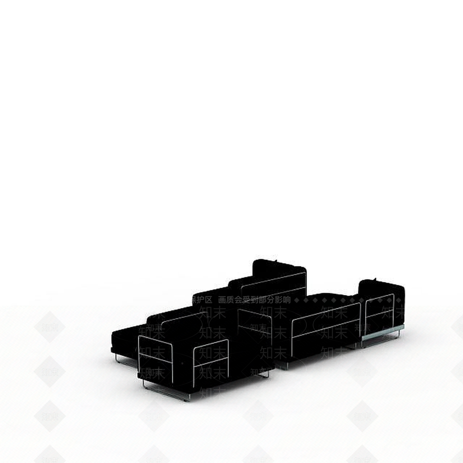 现代沙发3D模型下载【ID:1197222052】
