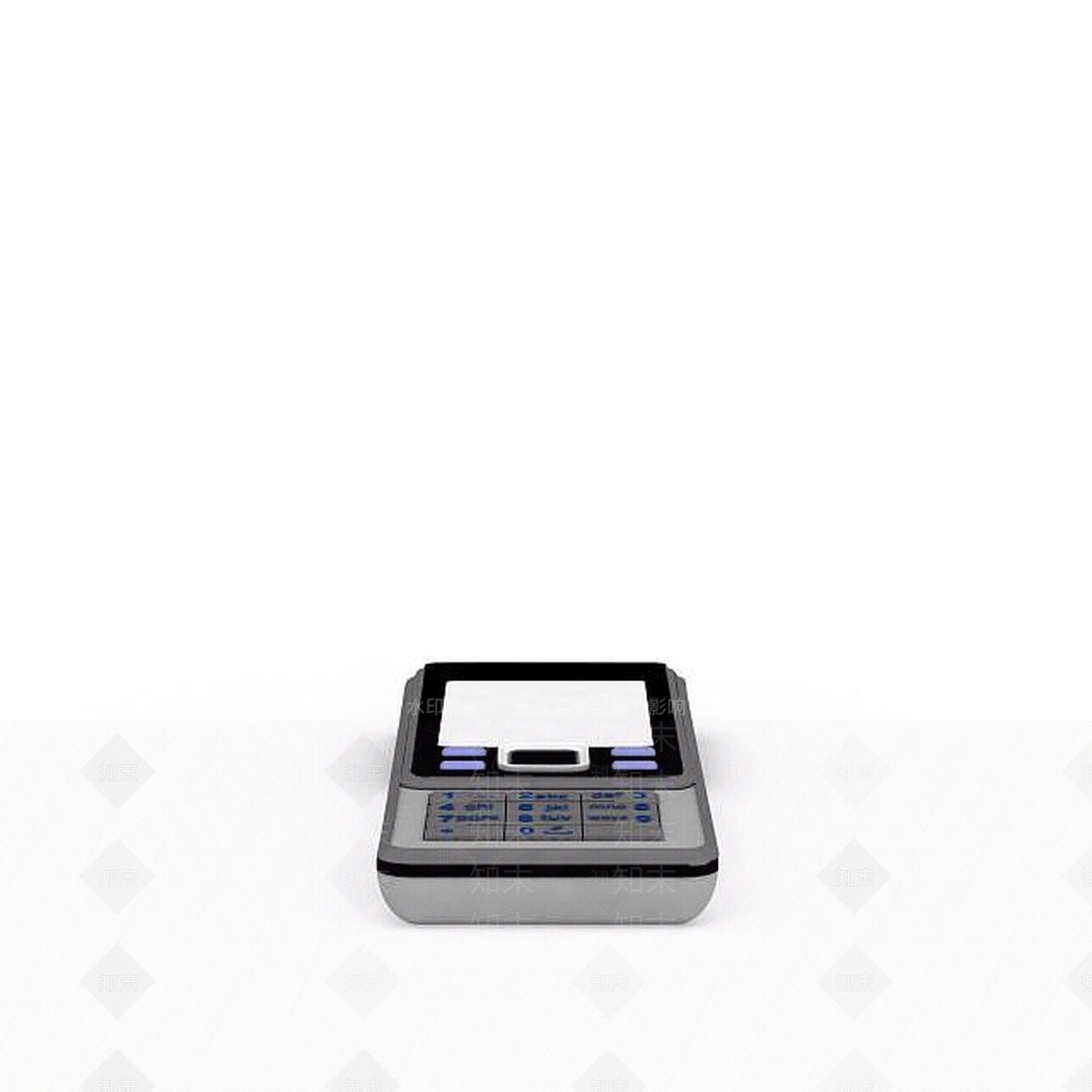 现代直板手机3D模型下载【ID:1197224013】