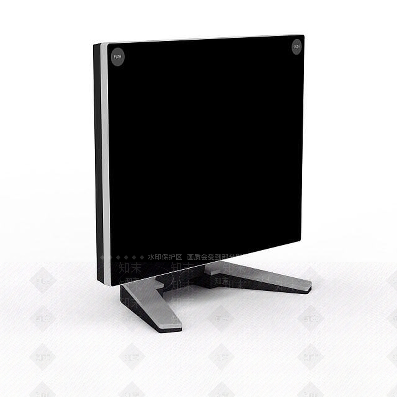 现代电脑显示器3D模型下载【ID:1197224006】