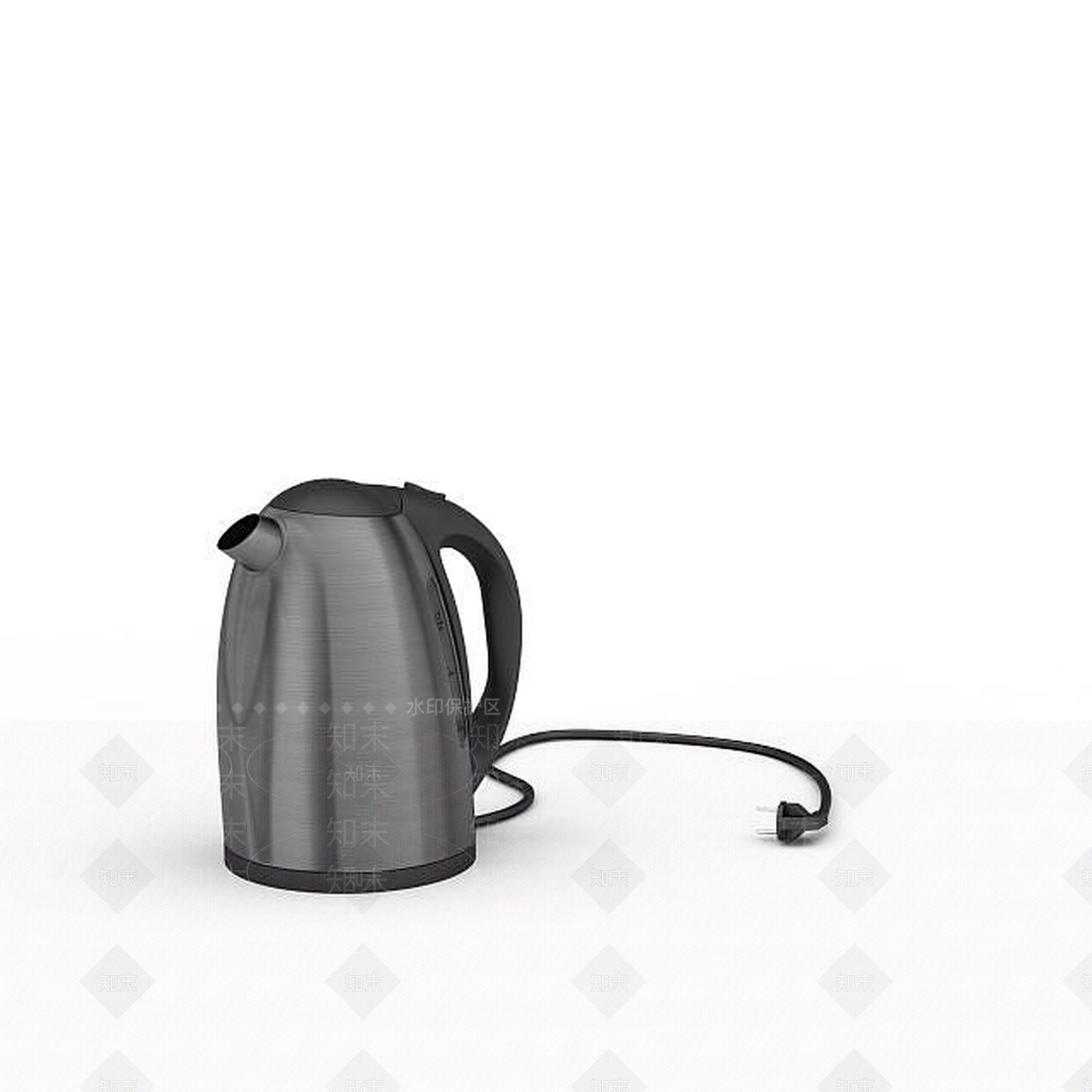 现代电烧水壶3D模型下载【ID:1197224634】