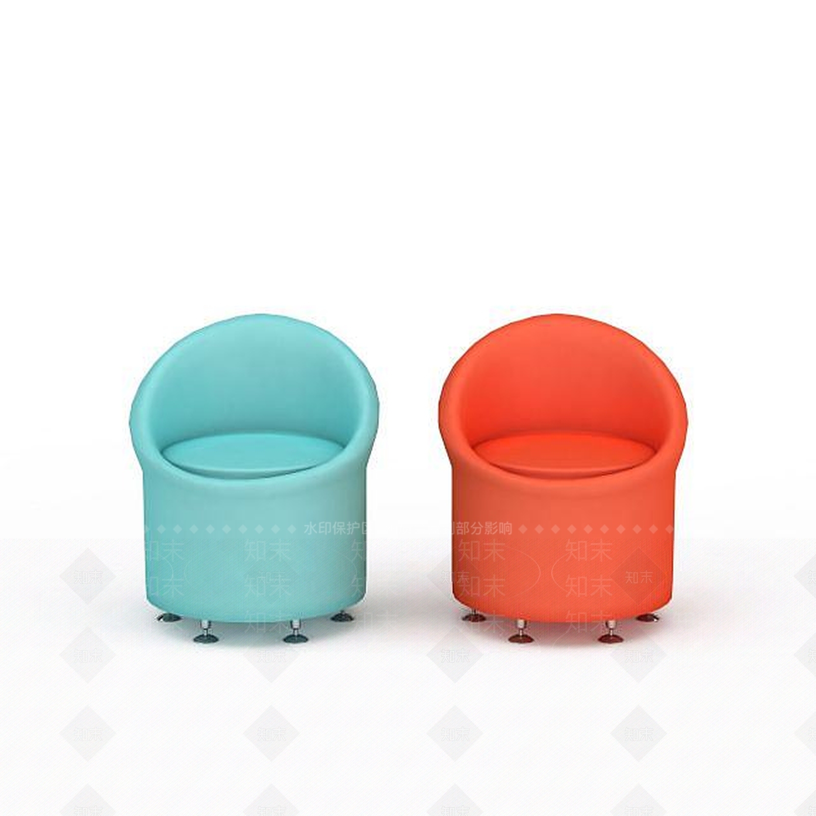 现代儿童座椅3D模型下载【ID:1197226015】