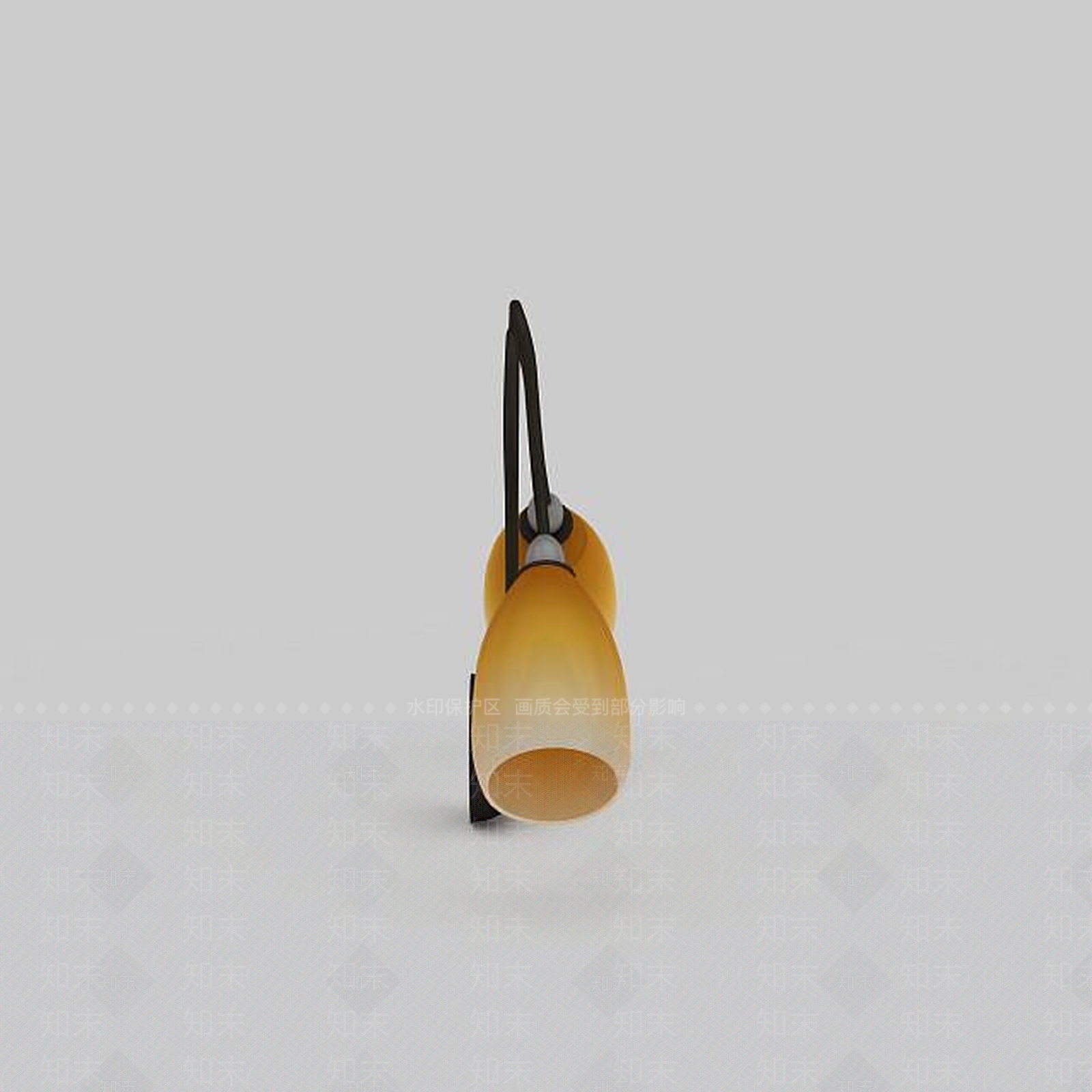 现代个性壁灯3D模型下载【ID:1197226875】