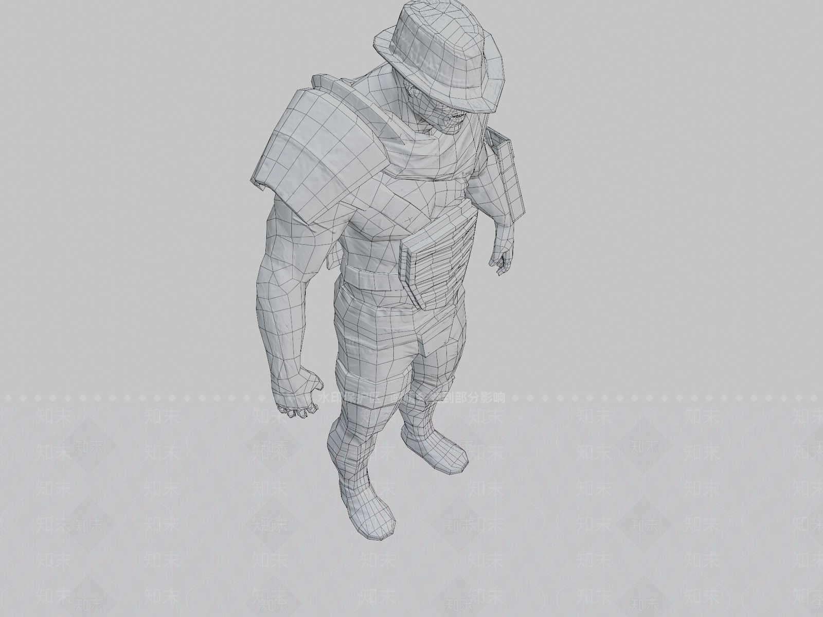 虚拟人物3D模型下载【ID:1197227596】