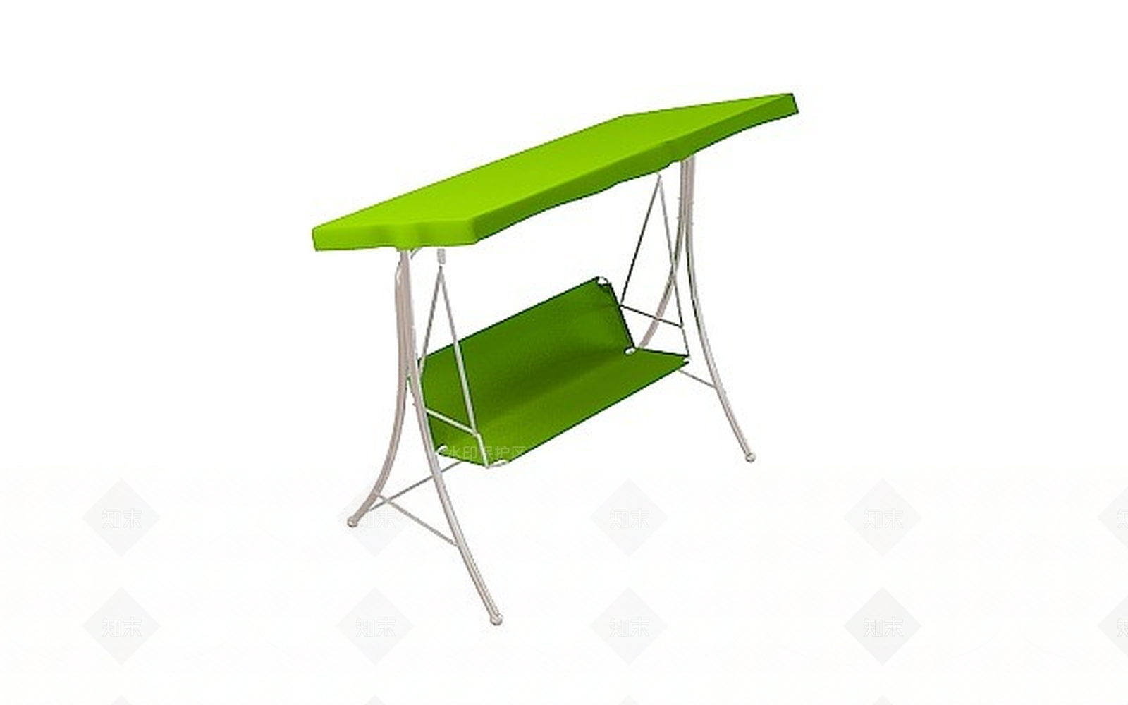 现代秋千椅3D模型下载【ID:1197230946】