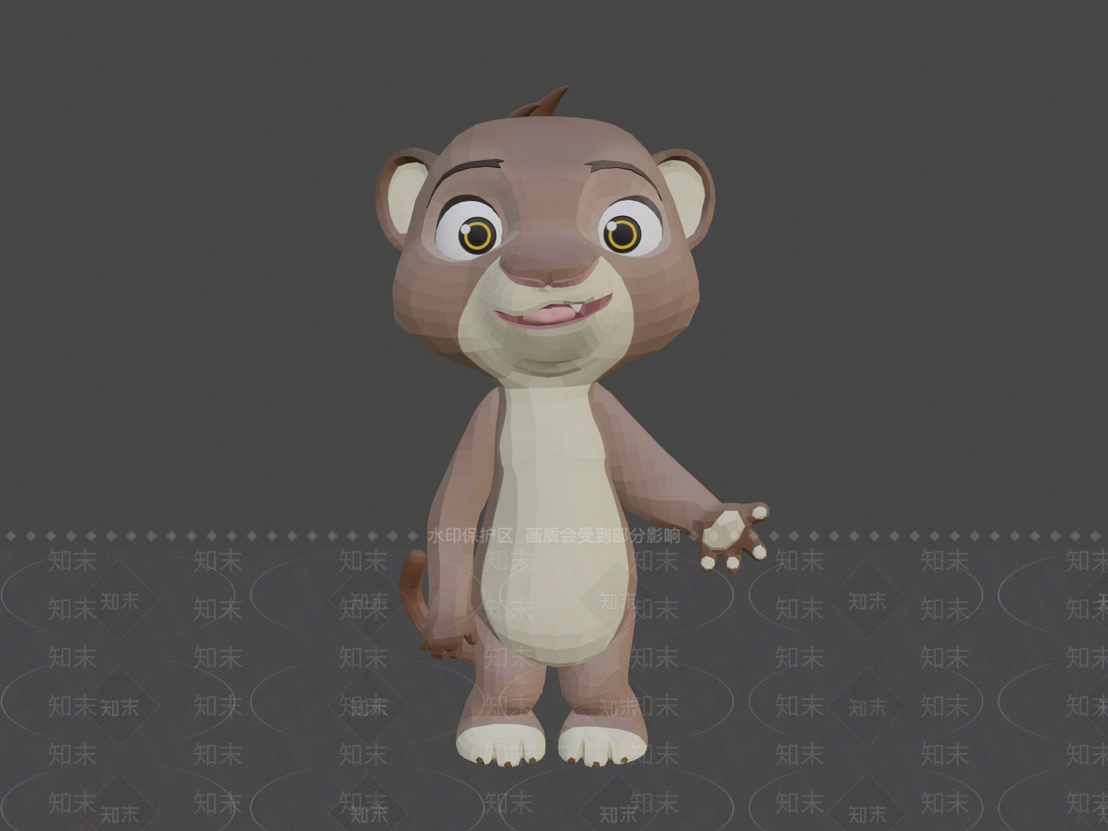 虚拟人物3D模型下载【ID:1197232196】