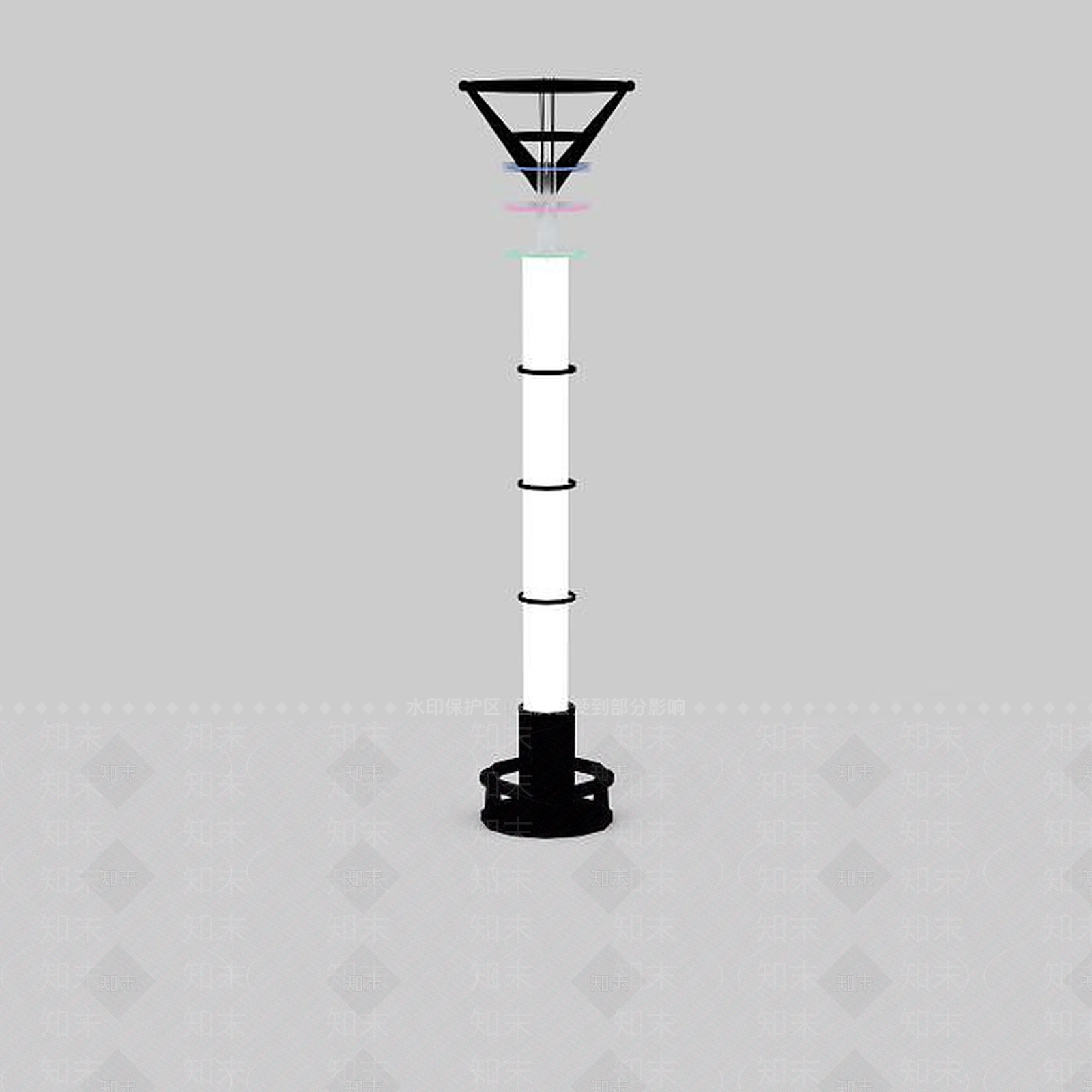 现代公园景观灯3D模型下载【ID:1197232329】