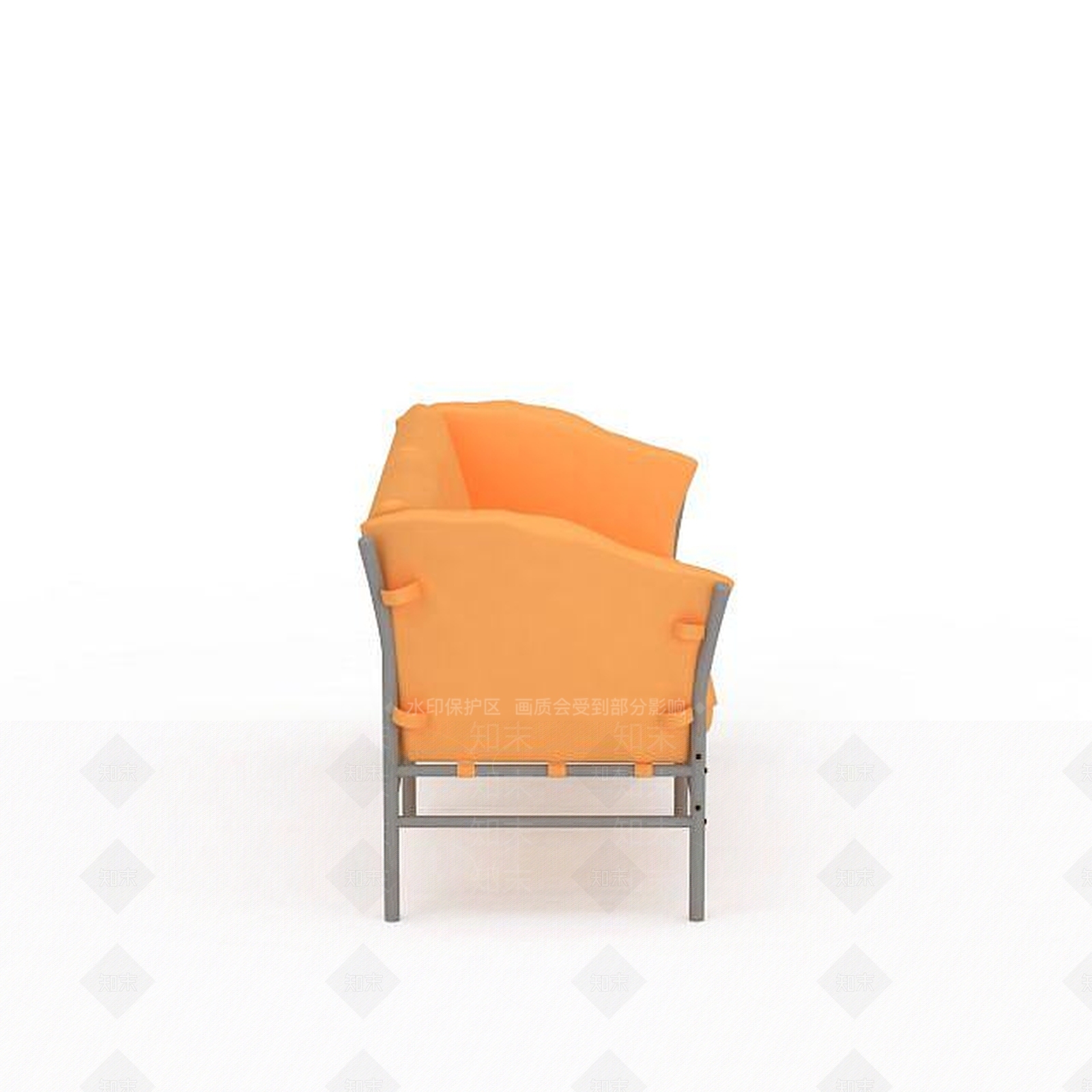 现代双人沙发3D模型下载【ID:1197232659】