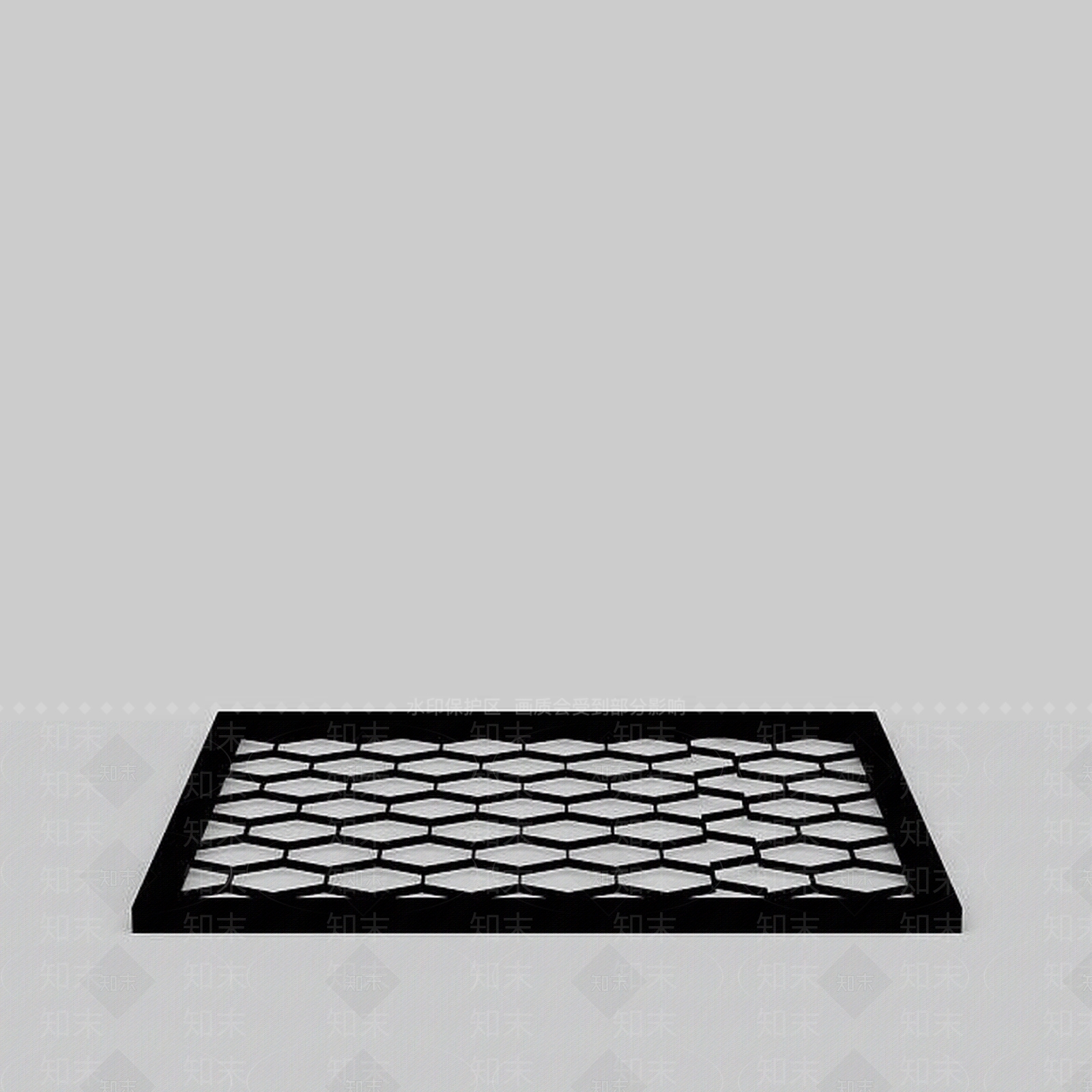 现代格子壁灯3D模型下载【ID:1197233200】