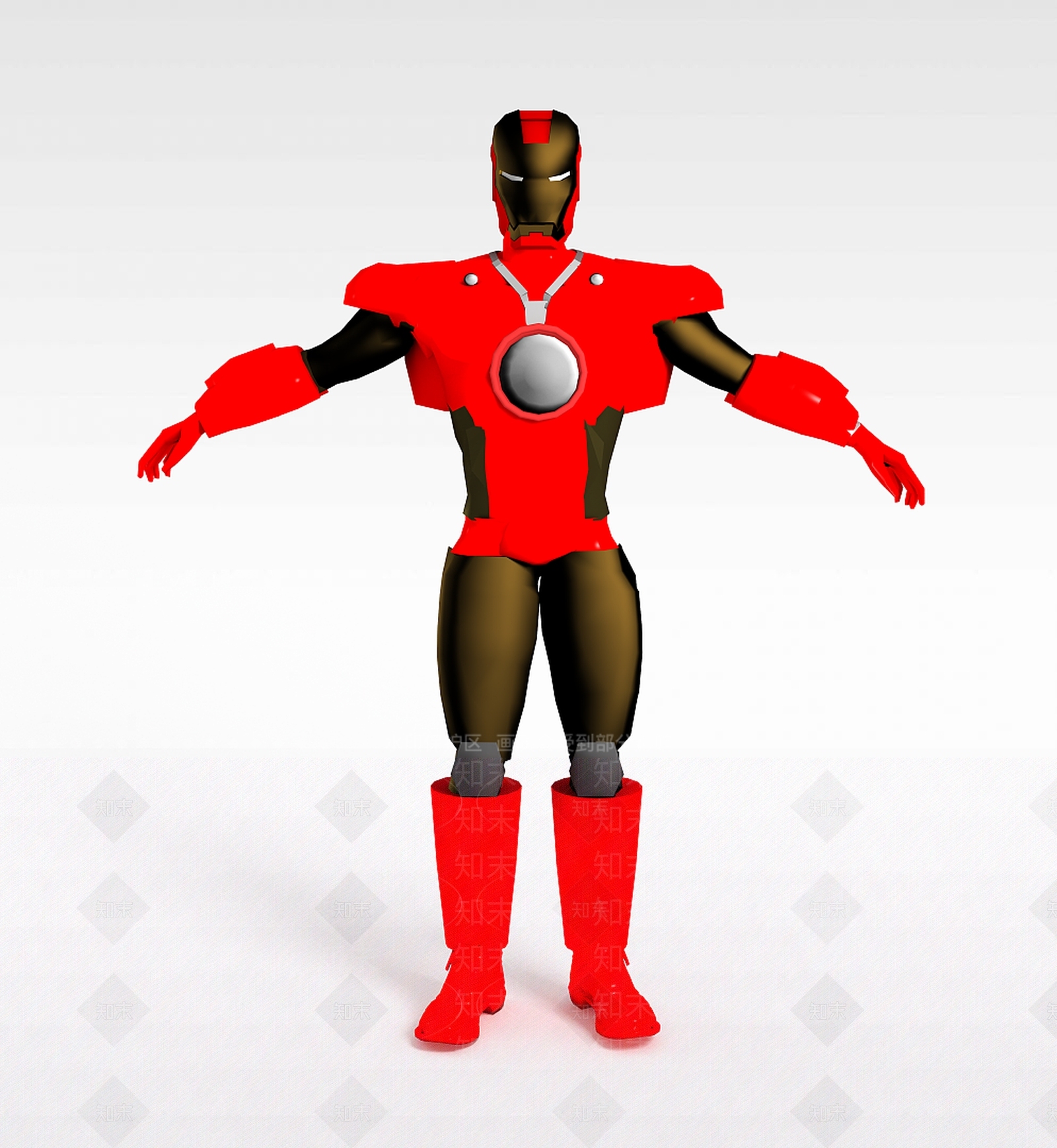 现代蝙蝠侠3D模型下载【ID:1197235045】