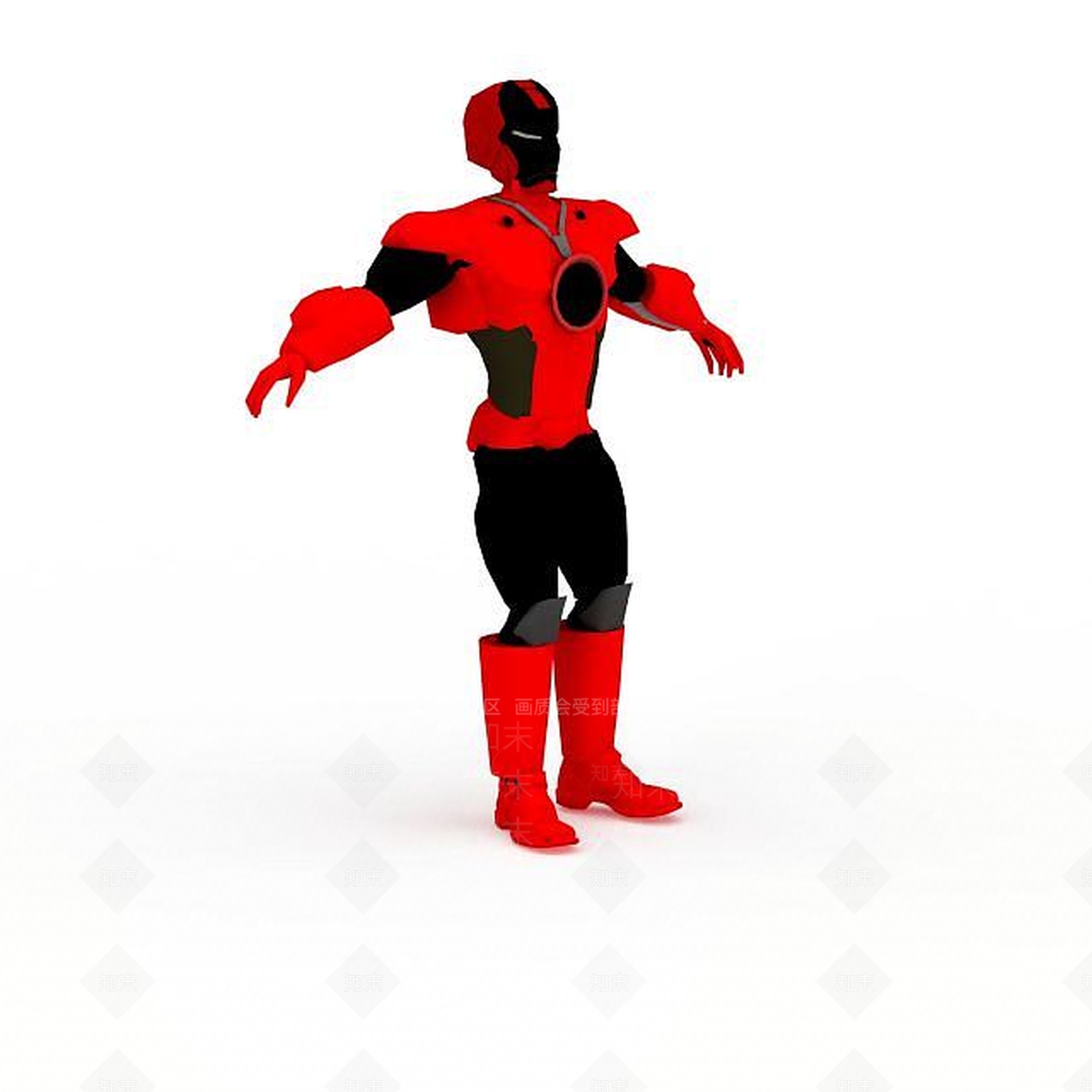 现代蝙蝠侠3D模型下载【ID:1197235045】