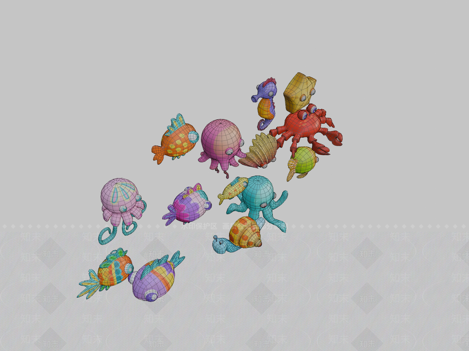虚拟人物3D模型下载【ID:1197240215】