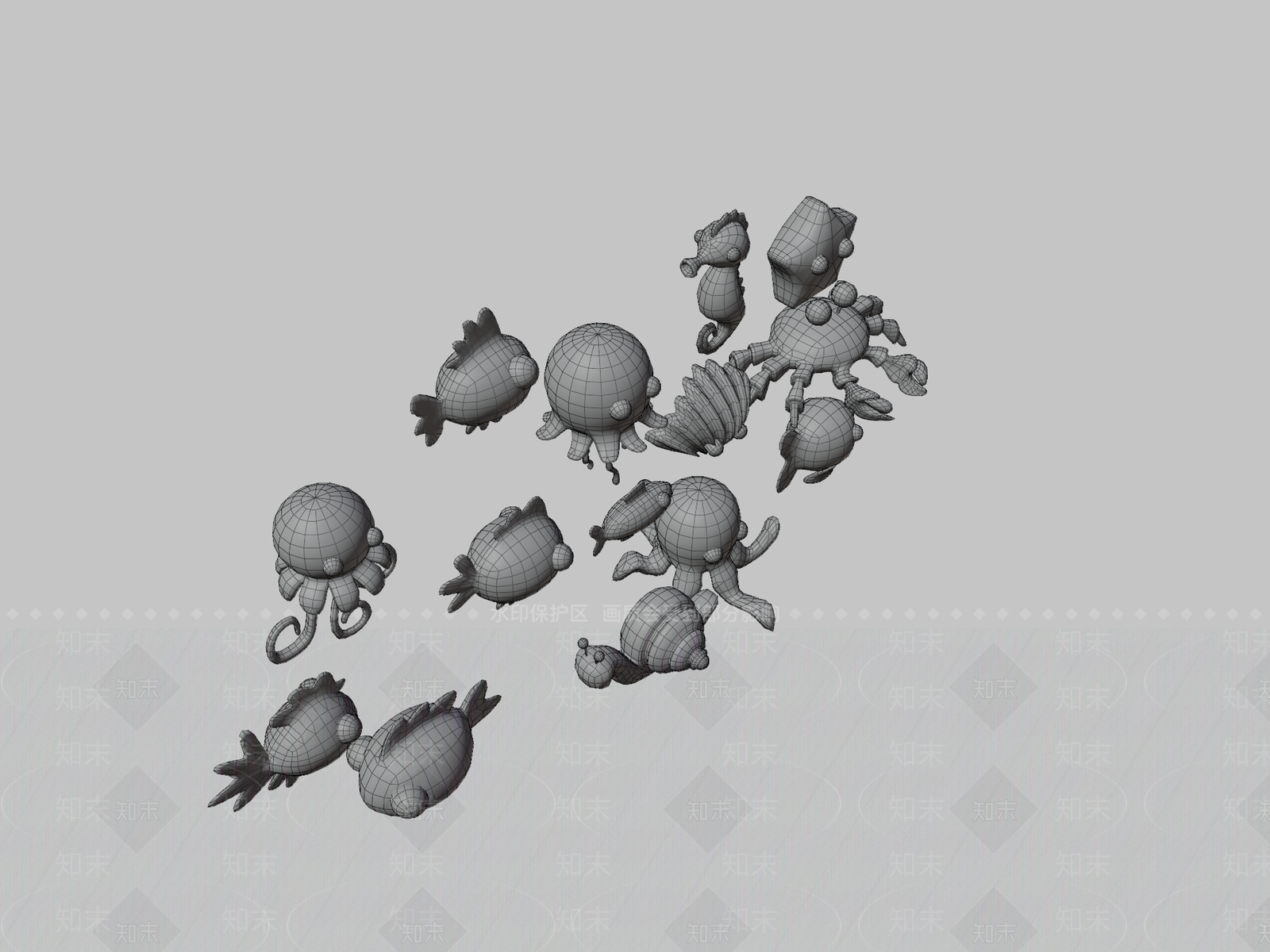 虚拟人物3D模型下载【ID:1197240215】