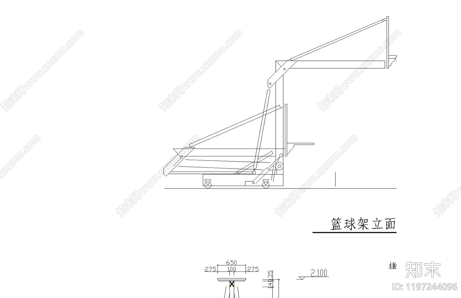 现代健身房cad施工图下载【ID:1197244096】