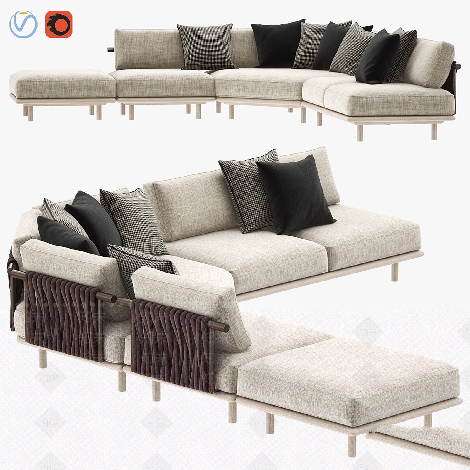其他沙发3D模型下载【ID:1197247766】