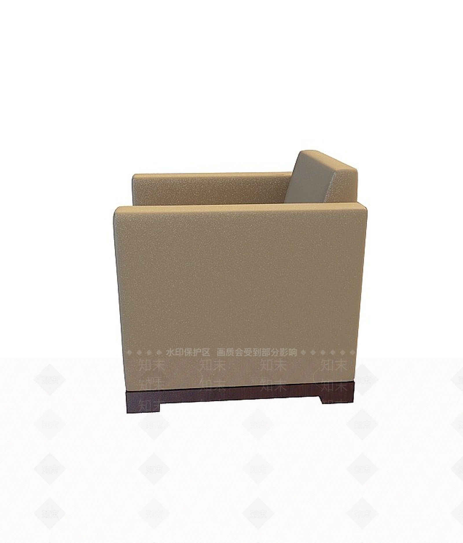 现代双人沙发3D模型下载【ID:1197255394】