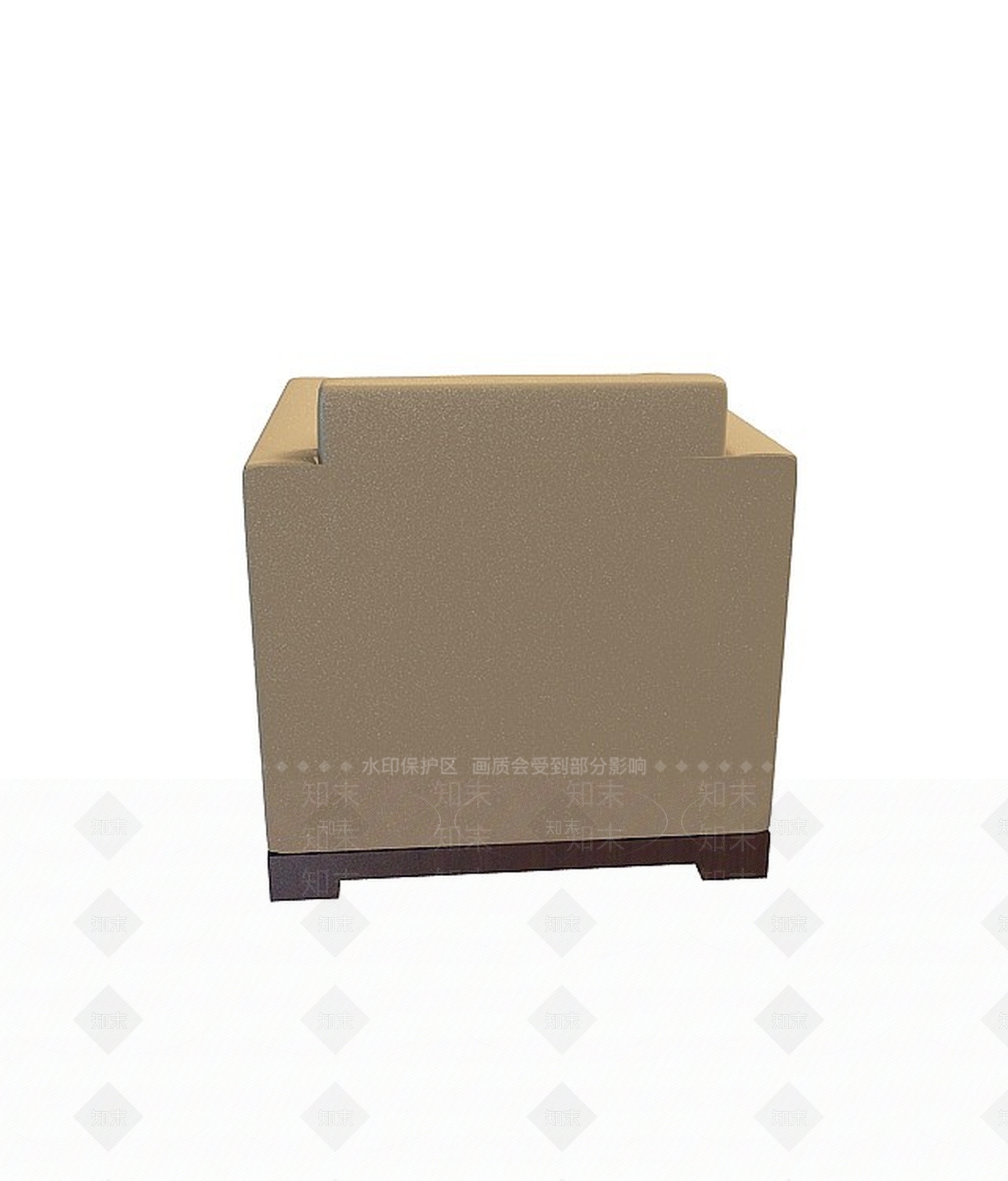 现代双人沙发3D模型下载【ID:1197255394】