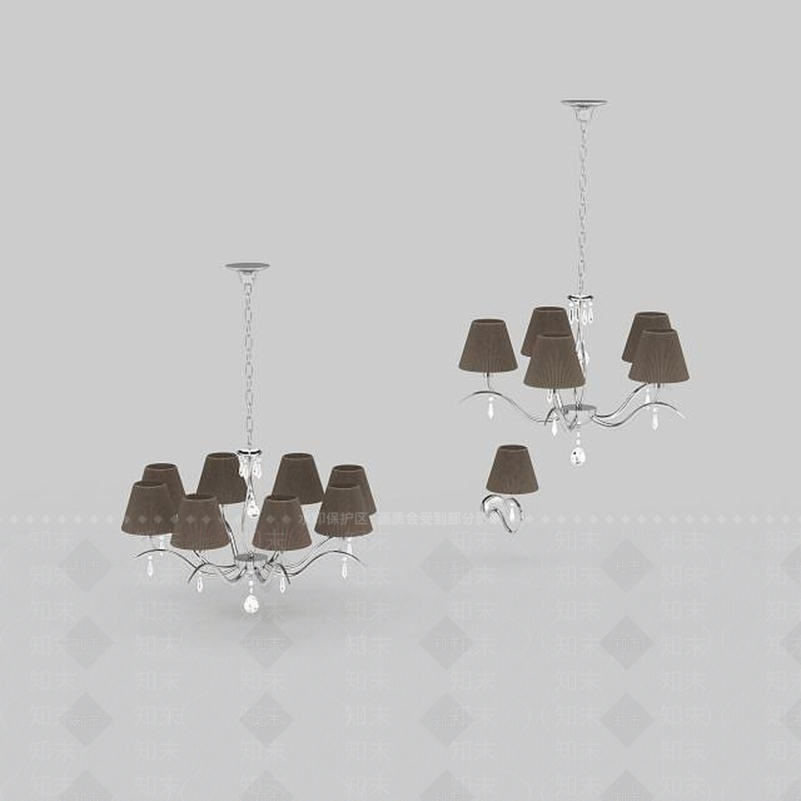现代封闭式厨房3D模型下载【ID:1199851942】