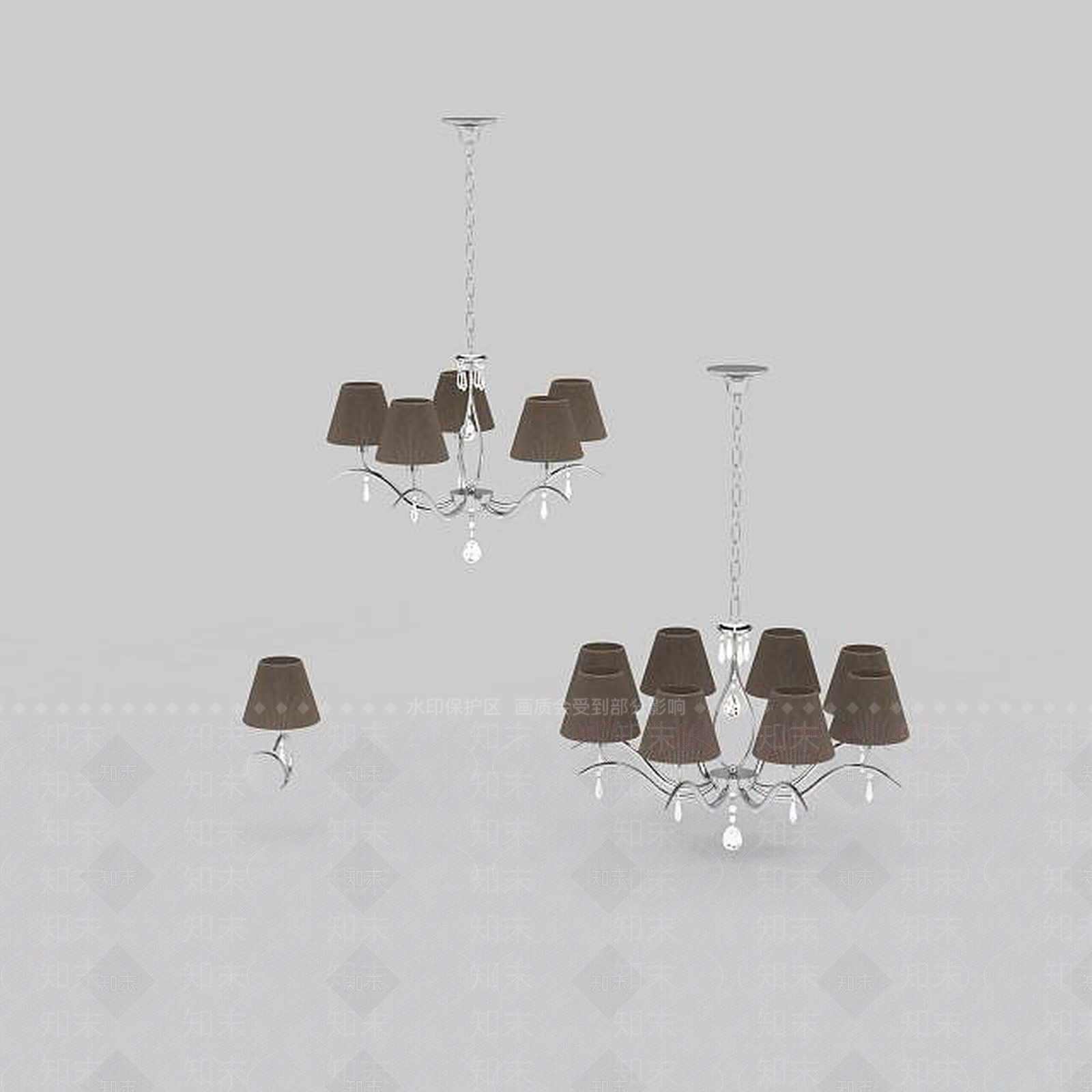 现代封闭式厨房3D模型下载【ID:1199851942】