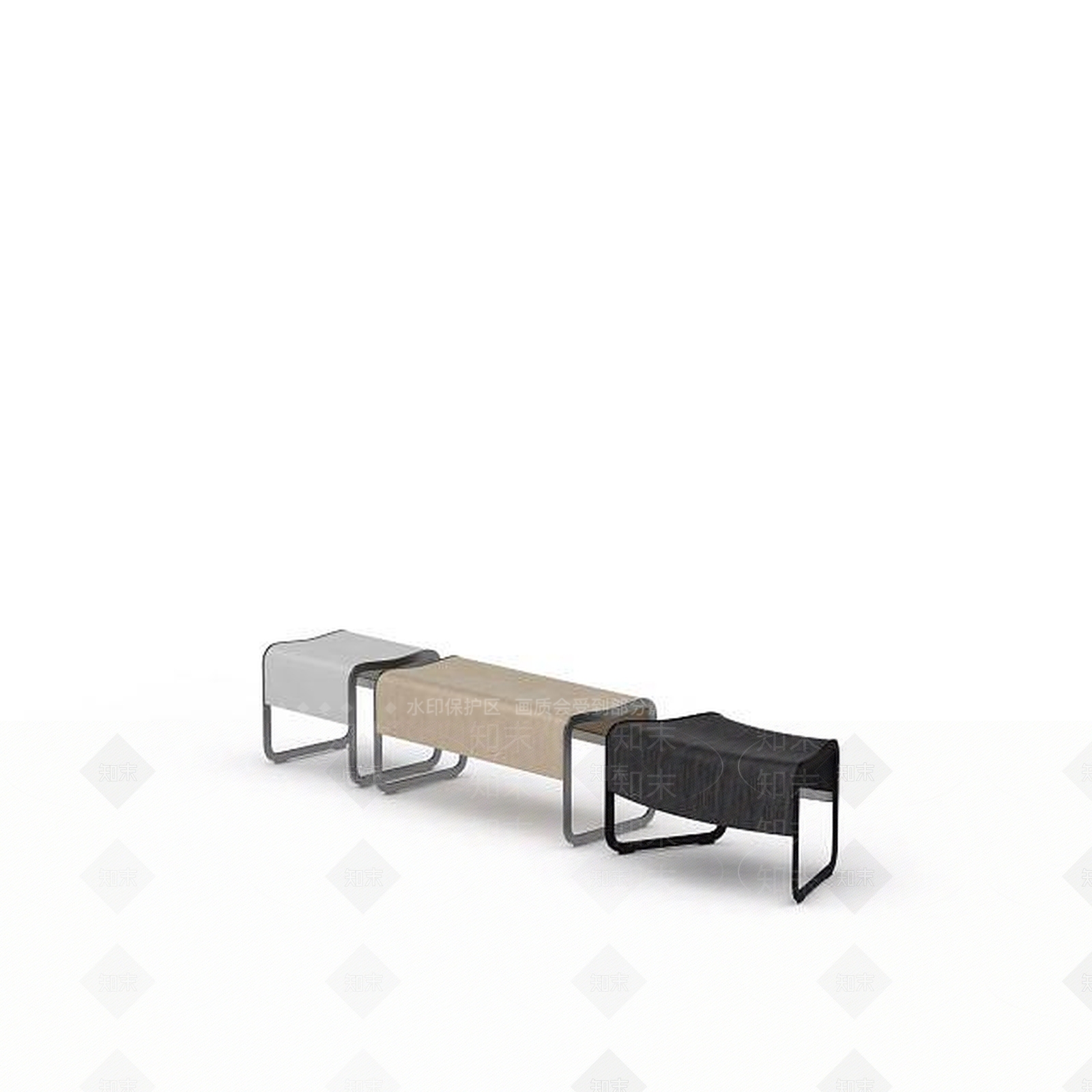 现代其他凳子3D模型下载【ID:1197256459】