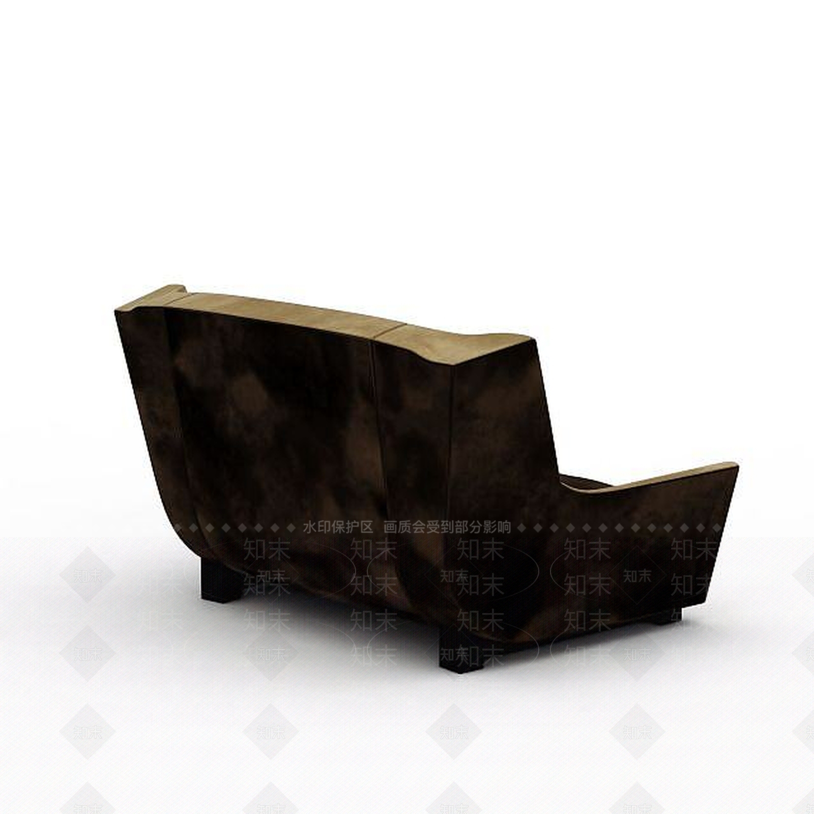 现代双人沙发3D模型下载【ID:1197256610】