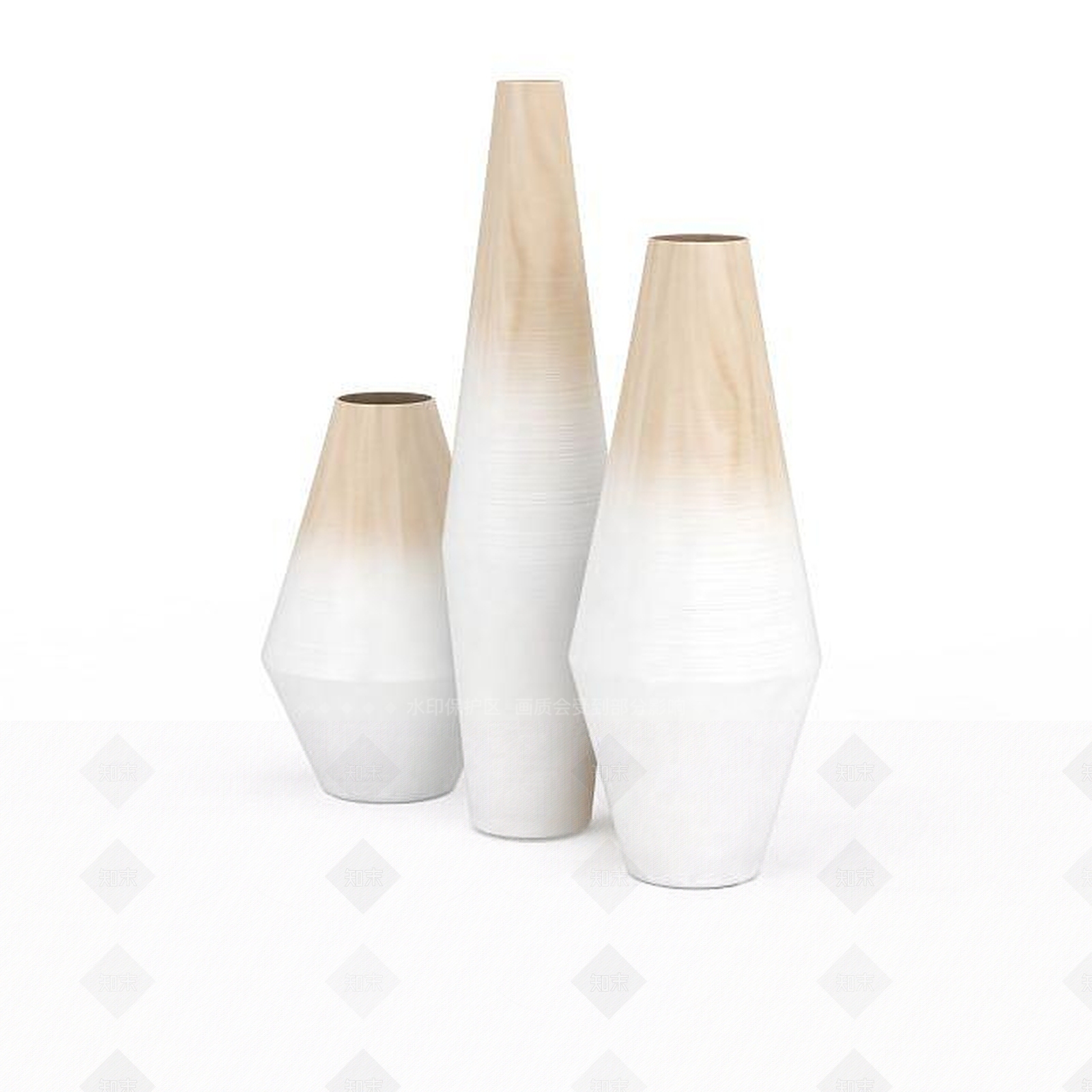 现代摆件组合3D模型下载【ID:1197256884】