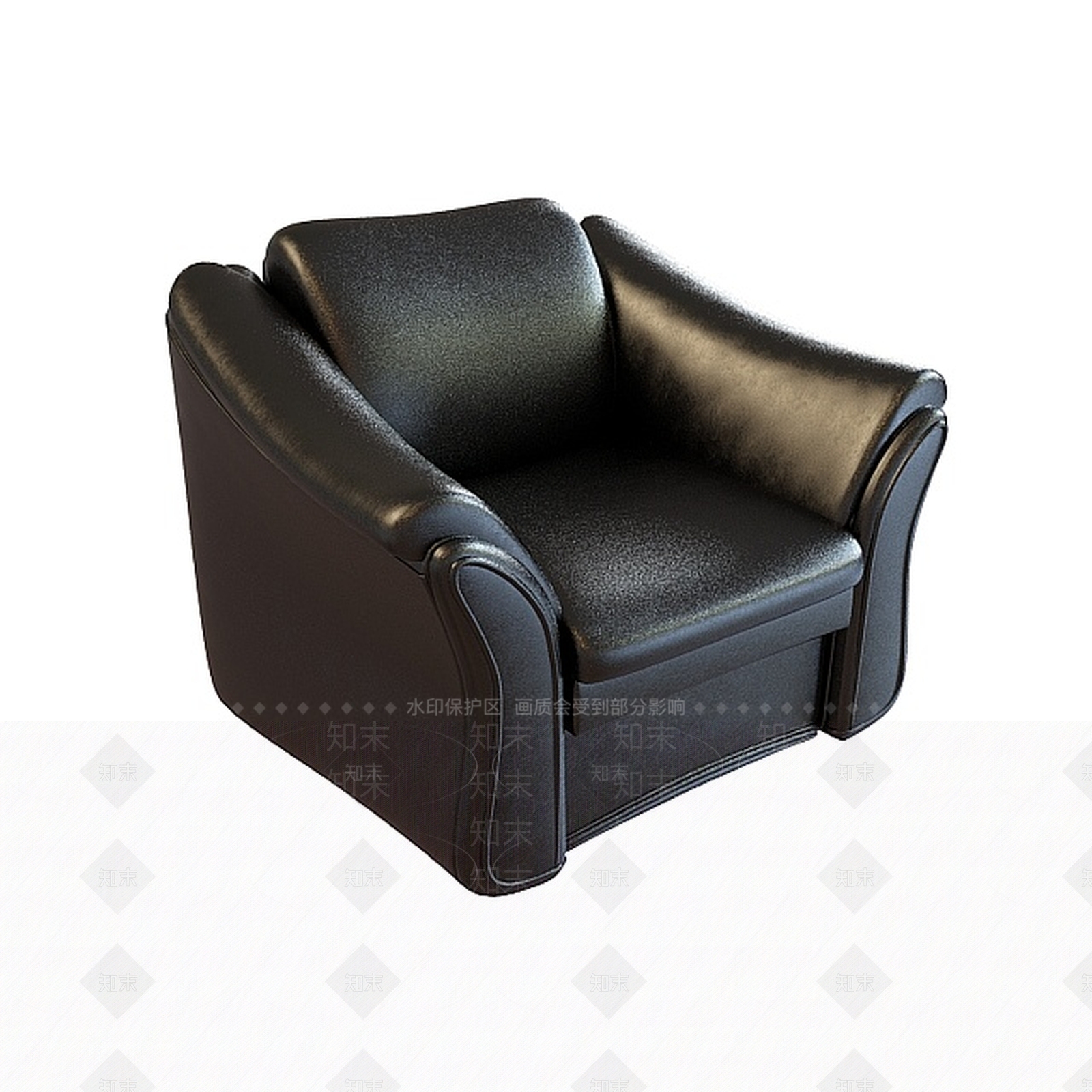 现代双人沙发3D模型下载【ID:1197257071】
