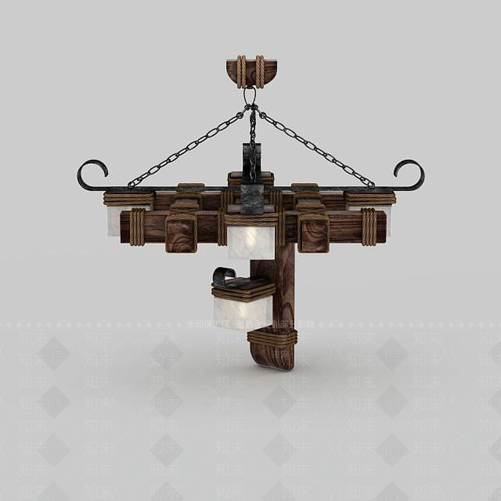 现代封闭式厨房3D模型下载【ID:1197258528】