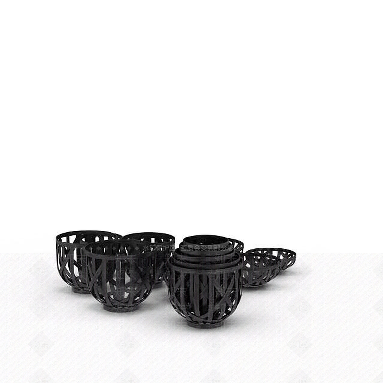 现代麻将桌3D模型下载【ID:1197259454】