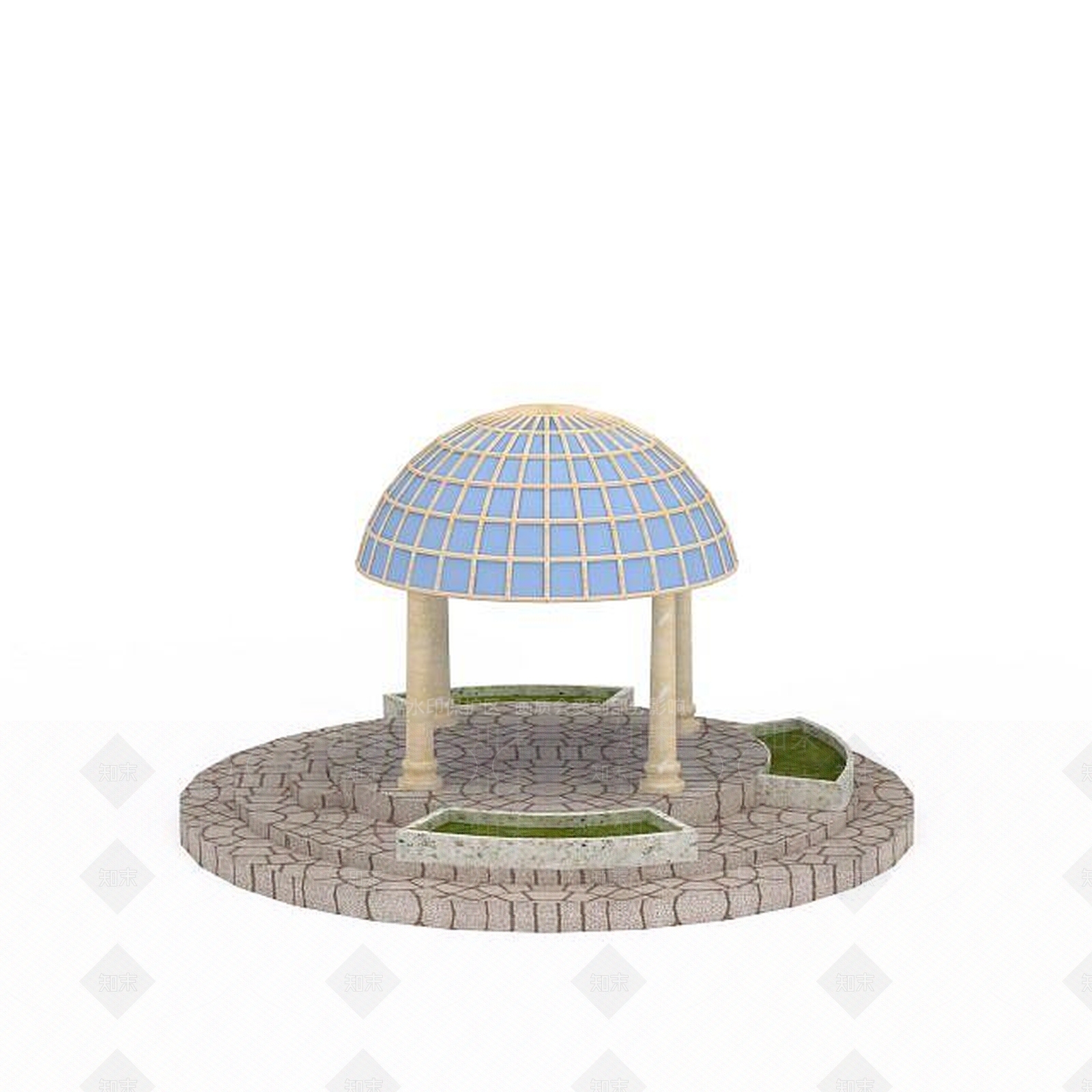 现代其他景观小品3D模型下载【ID:1197260739】