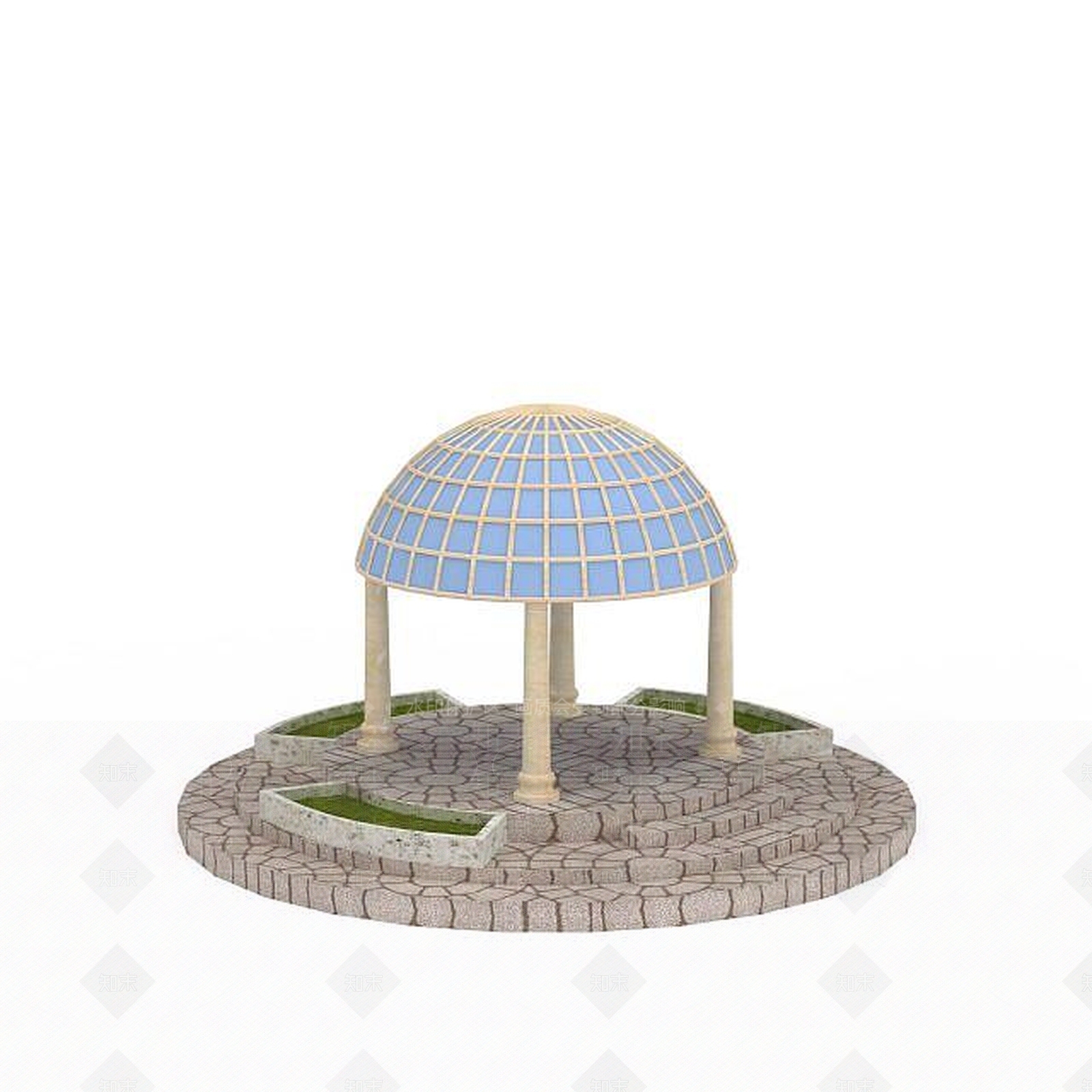 现代其他景观小品3D模型下载【ID:1197260739】