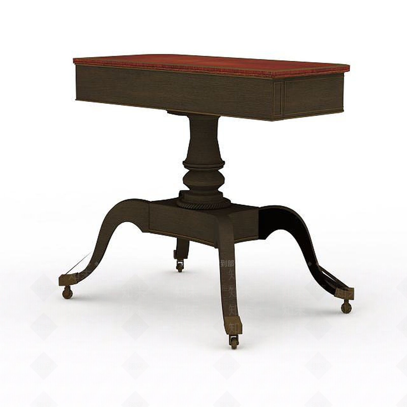 现代书桌3D模型下载【ID:1197262532】