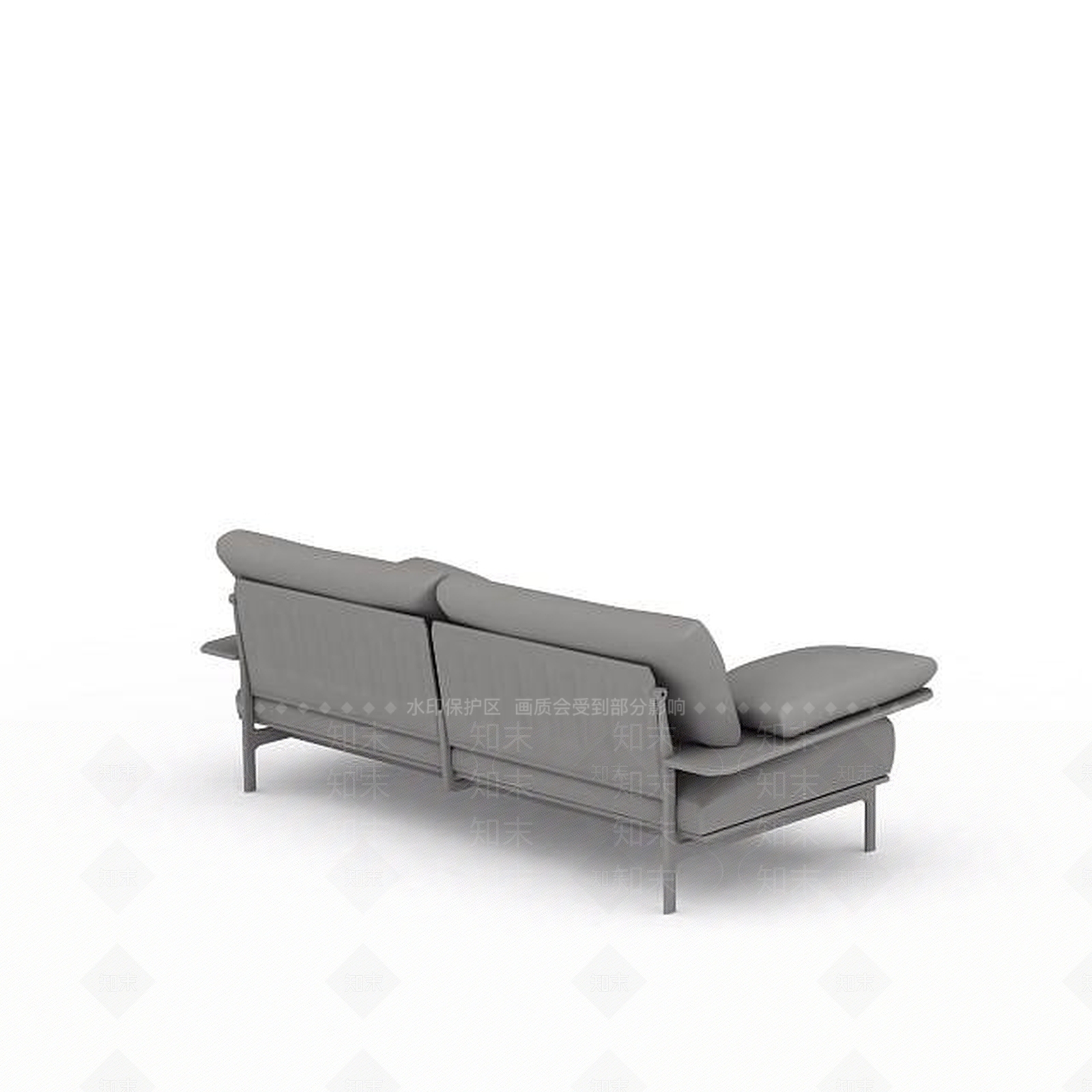 现代双人沙发3D模型下载【ID:1199820670】