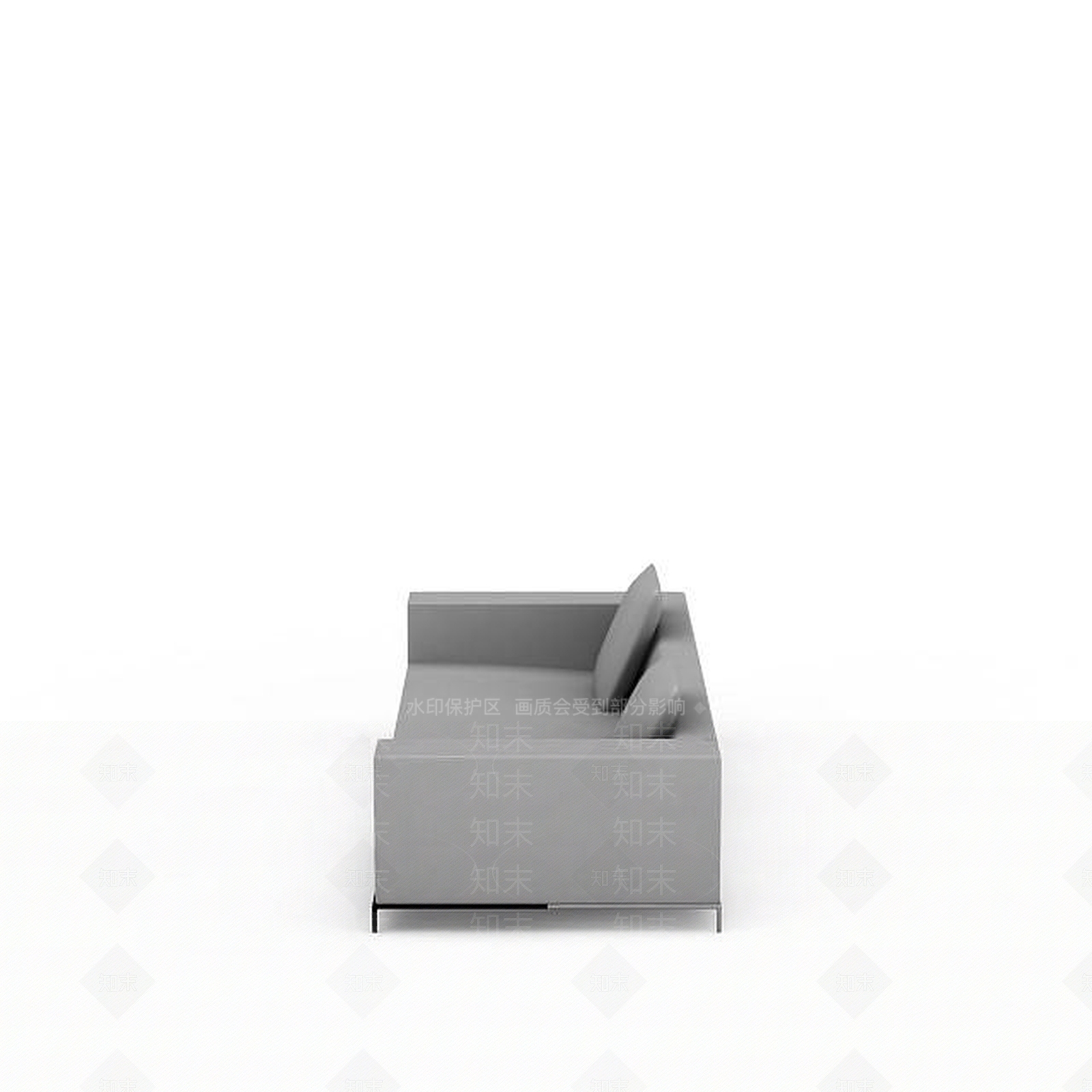 现代双人沙发3D模型下载【ID:1199851694】