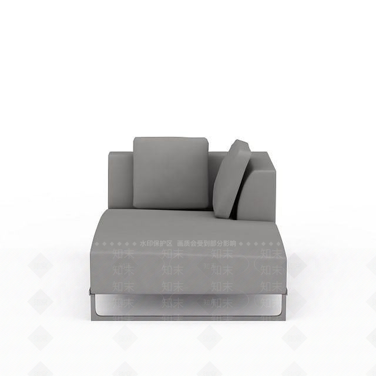现代双人沙发3D模型下载【ID:1199838904】