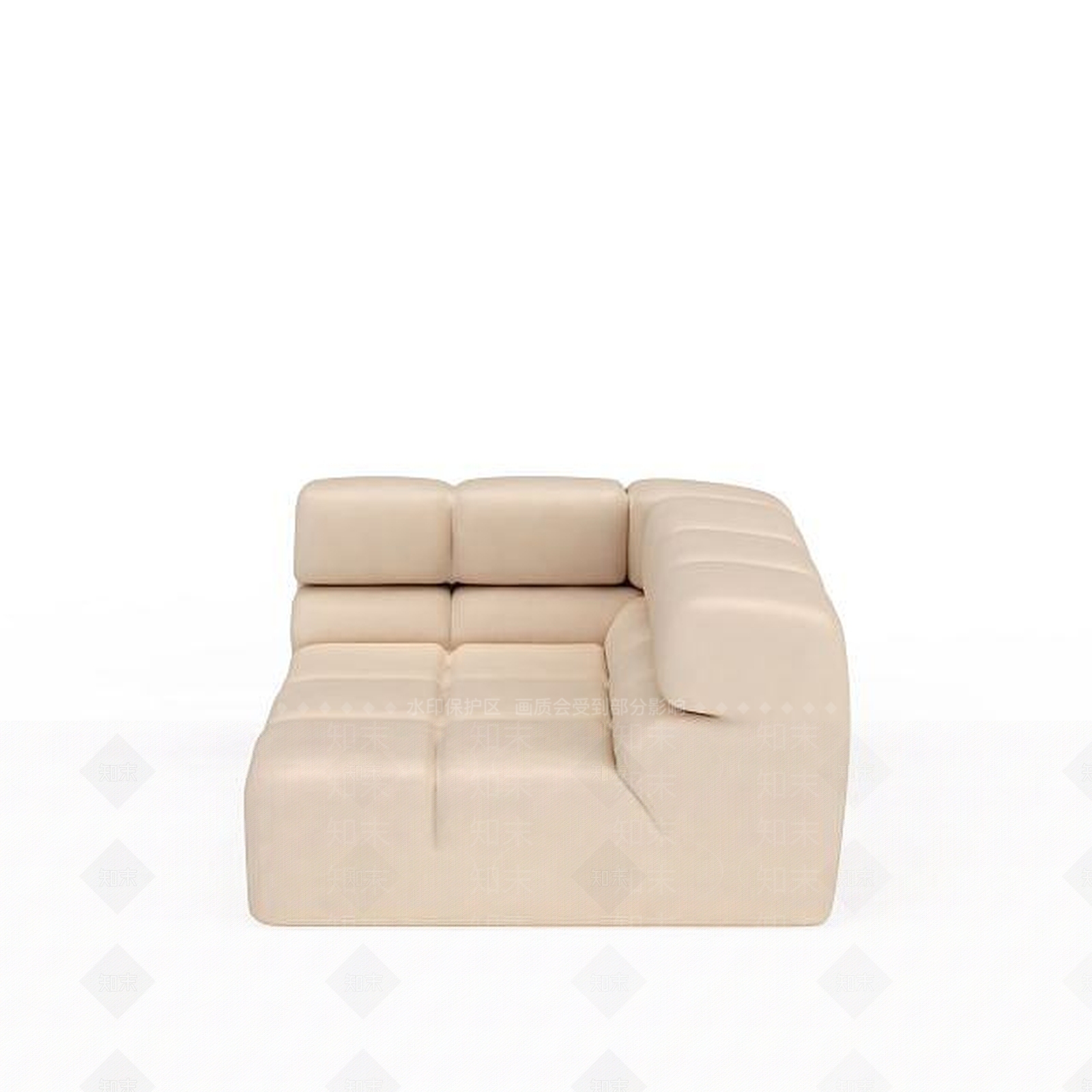 现代双人沙发3D模型下载【ID:1199824545】