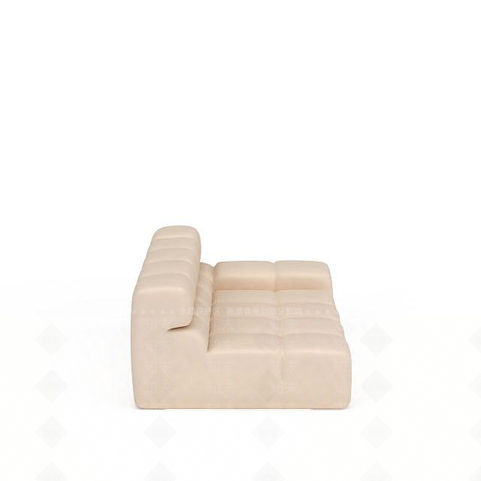 现代双人沙发3D模型下载【ID:1199838991】