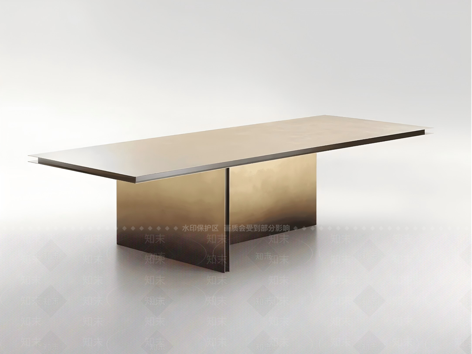 轻奢意式餐桌SU模型下载【ID:1197264185】