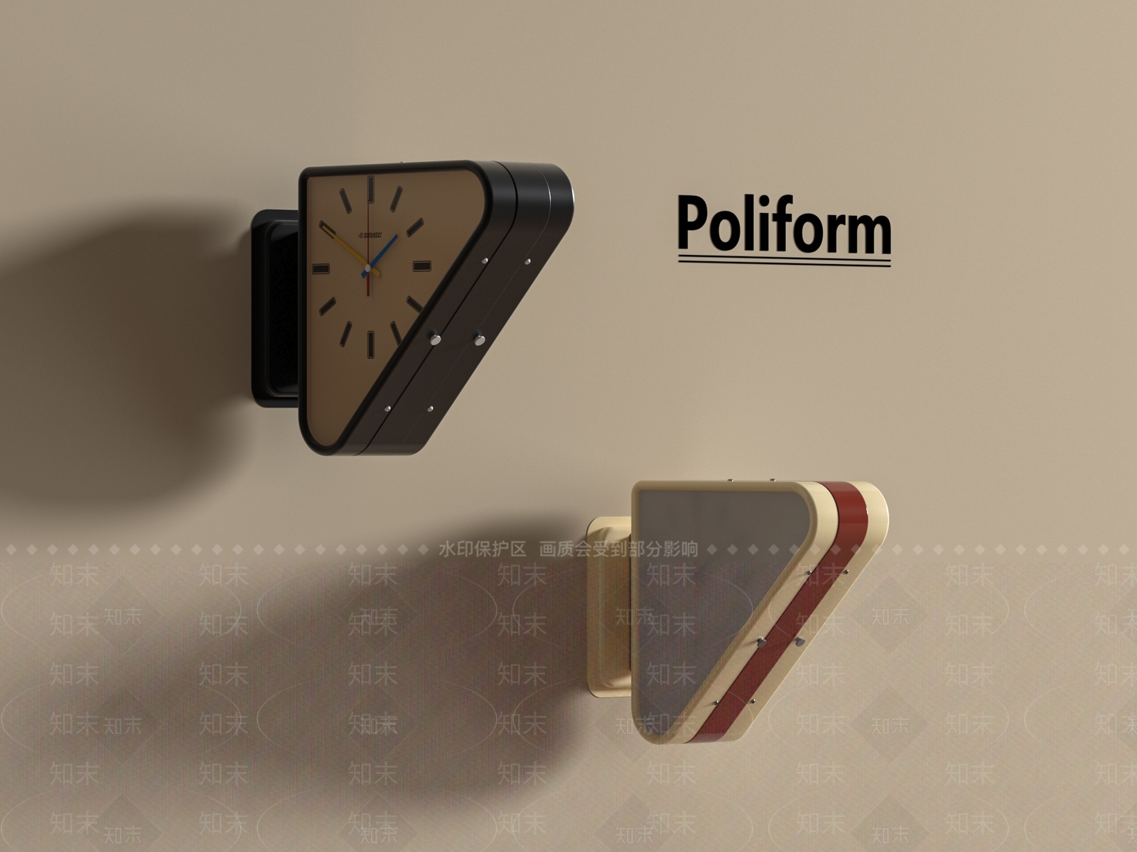 钟表3D模型下载【ID:1197266884】