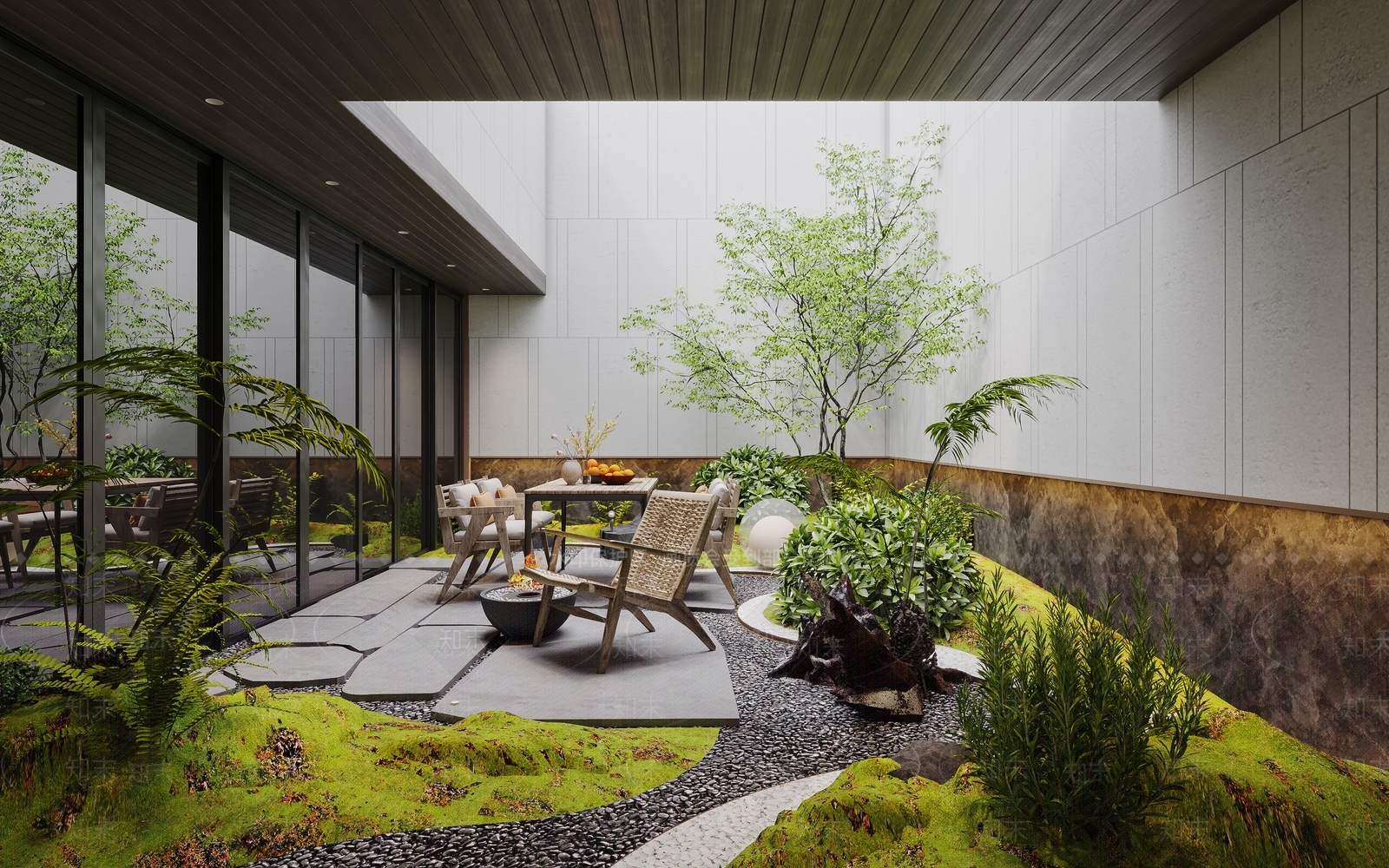 现代简约其他景观小品3D模型下载【ID:1197270205】