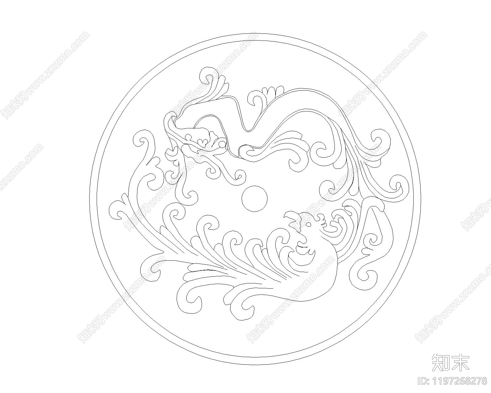 中式其他图库施工图下载【ID:1197268278】