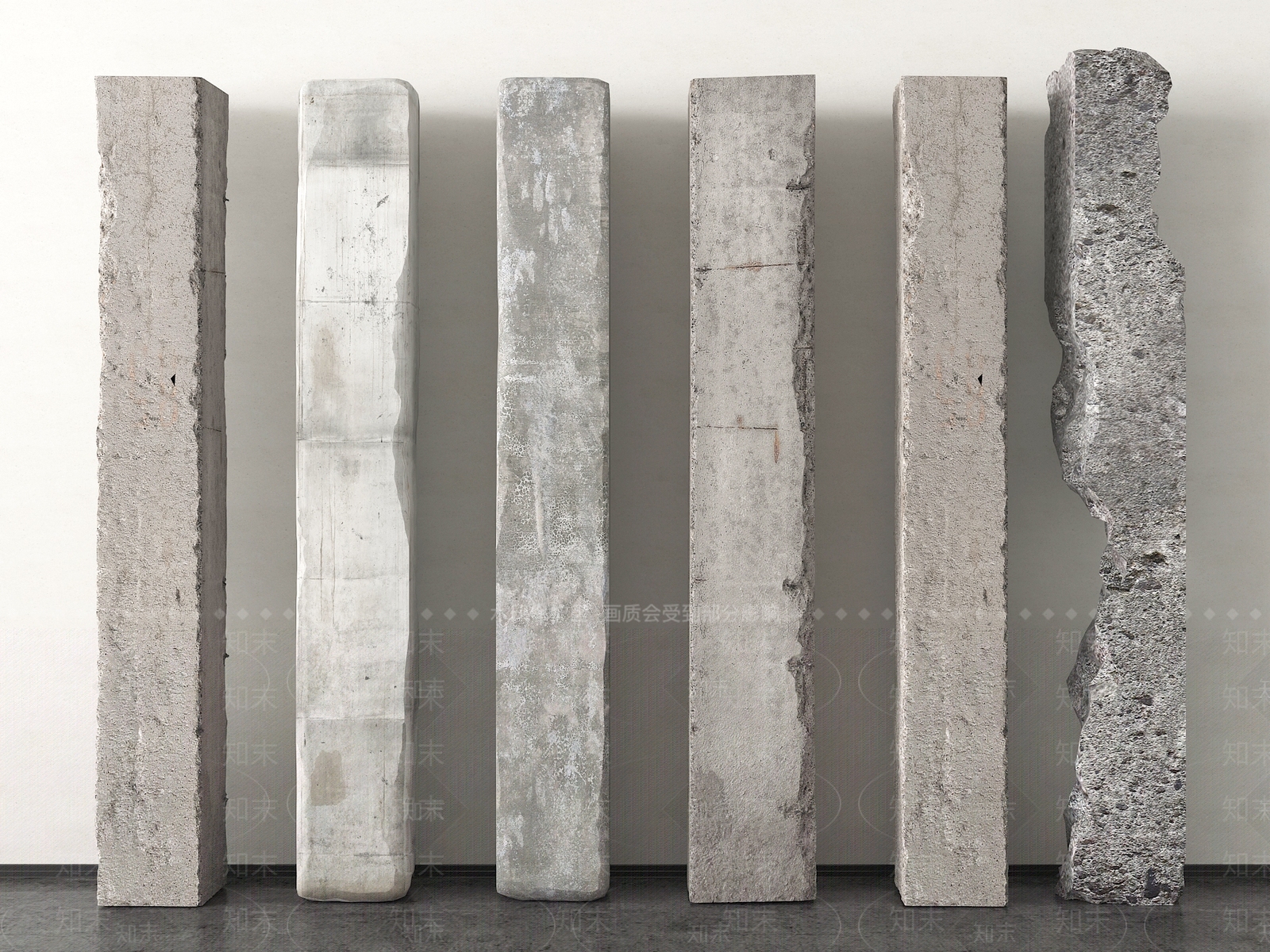 现代柱子3D模型下载【ID:1197271880】