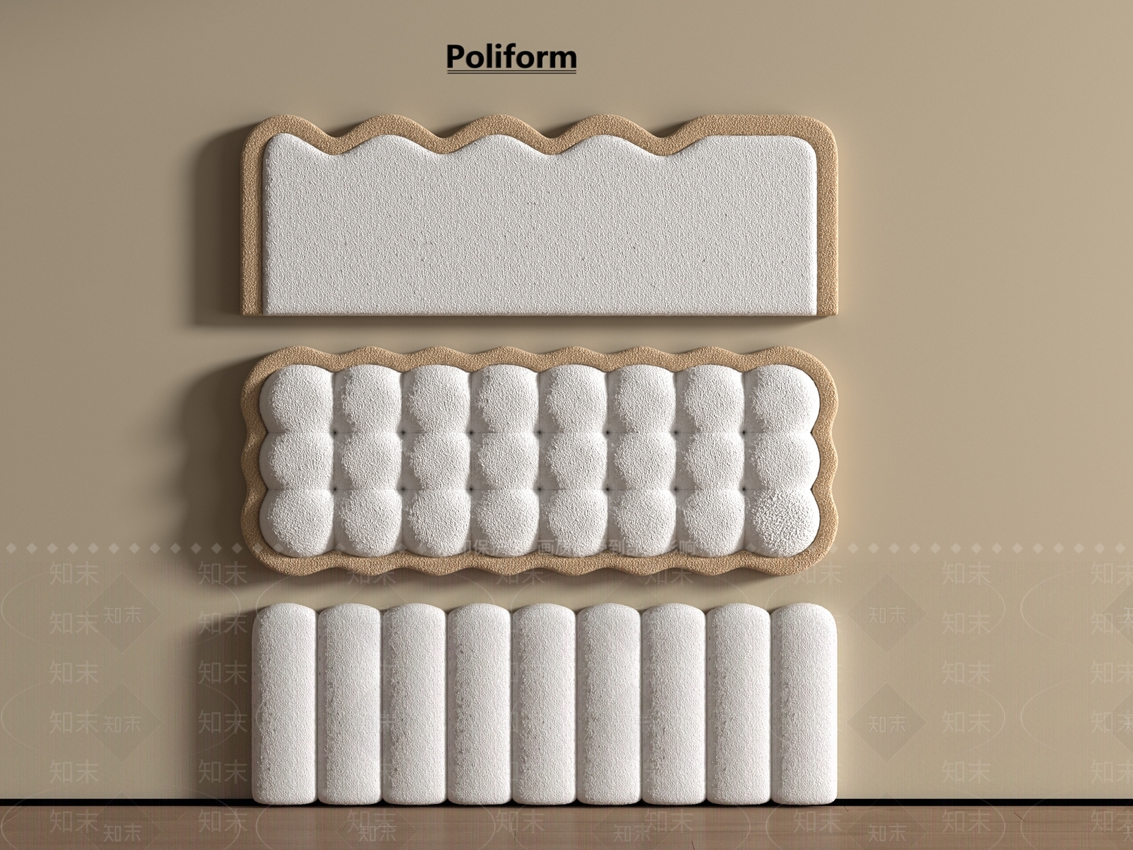 法式奶油床品SU模型下载【ID:1197272146】