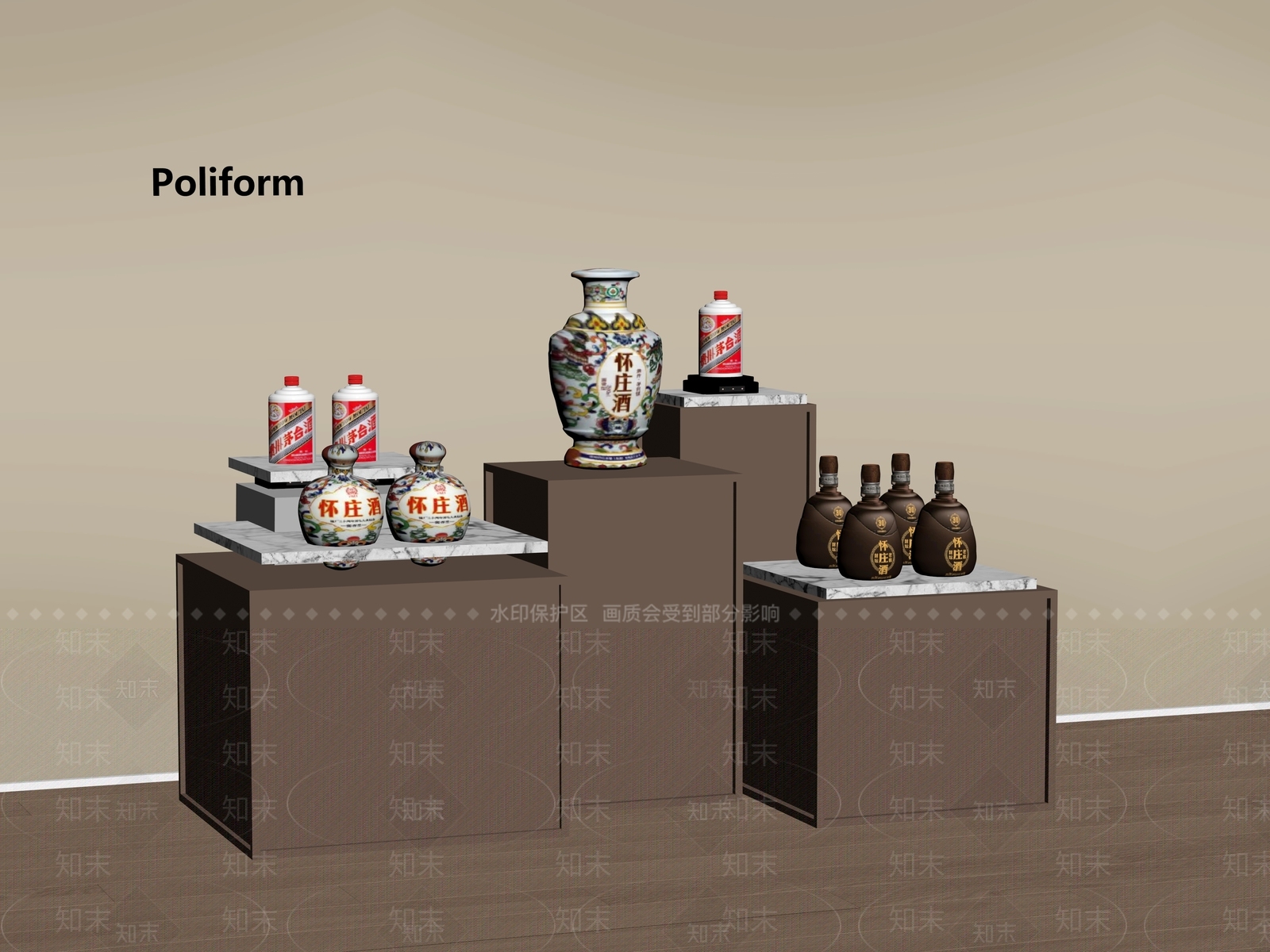 展柜SU模型下载【ID:1197275080】