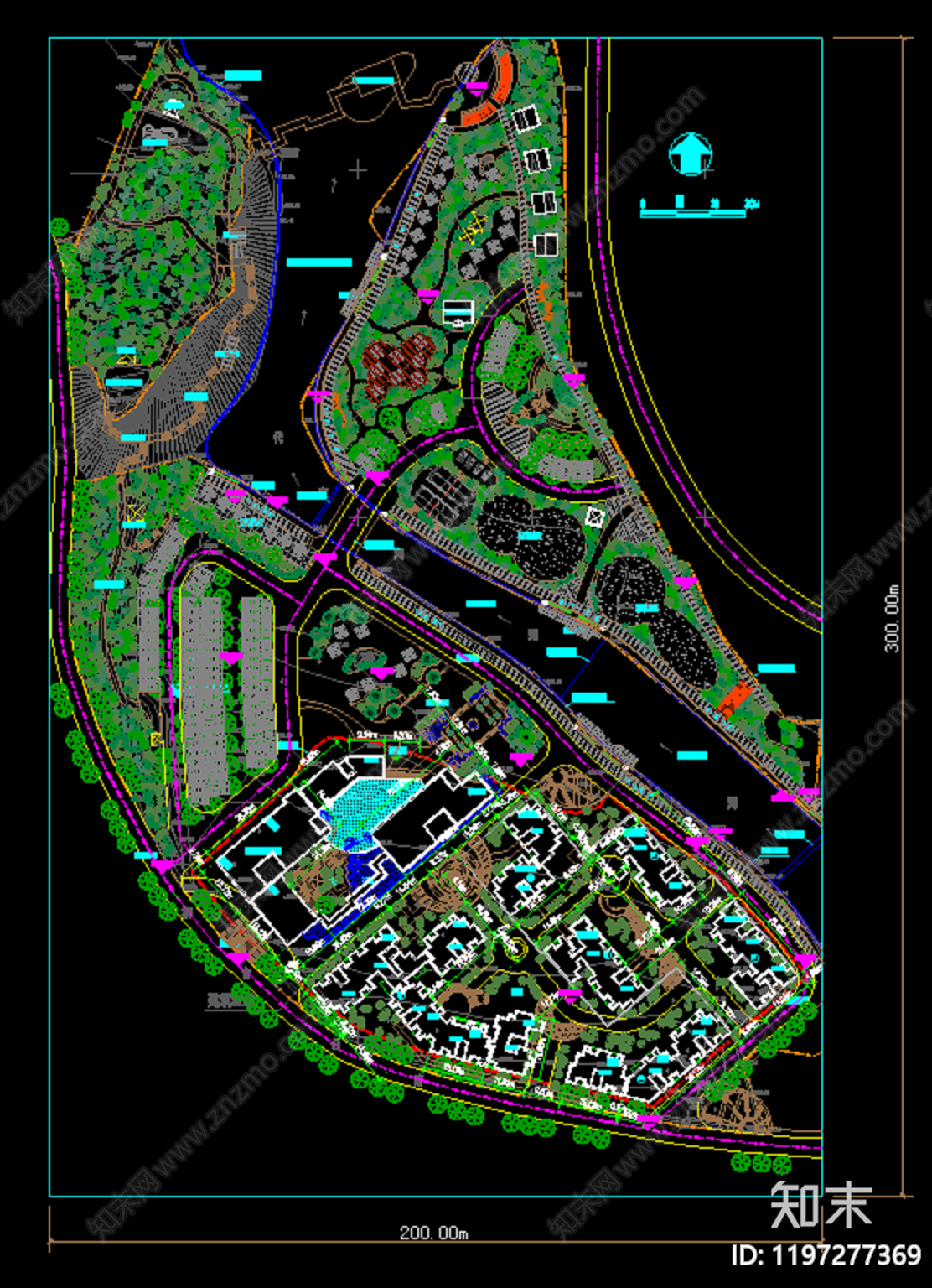 乡村规划施工图下载【ID:1197277369】