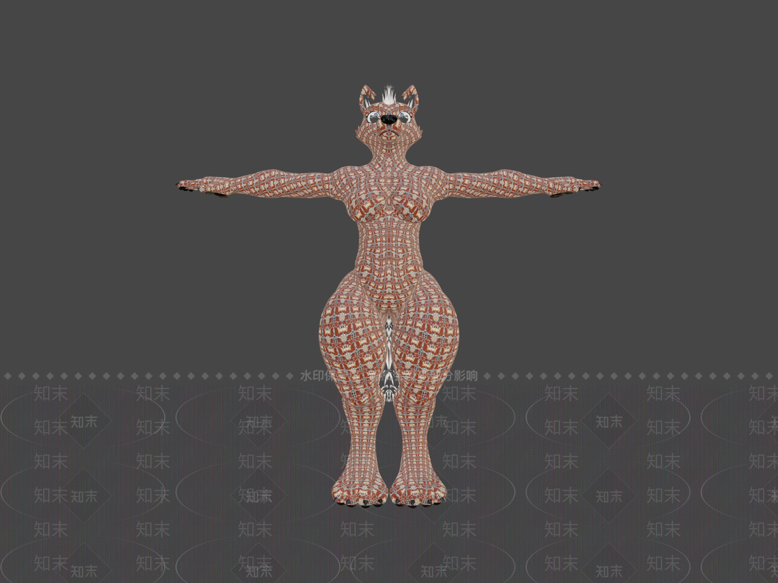 虚拟人物3D模型下载【ID:1197279348】