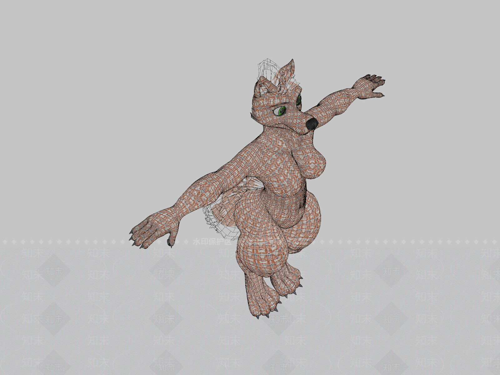 虚拟人物3D模型下载【ID:1197279348】