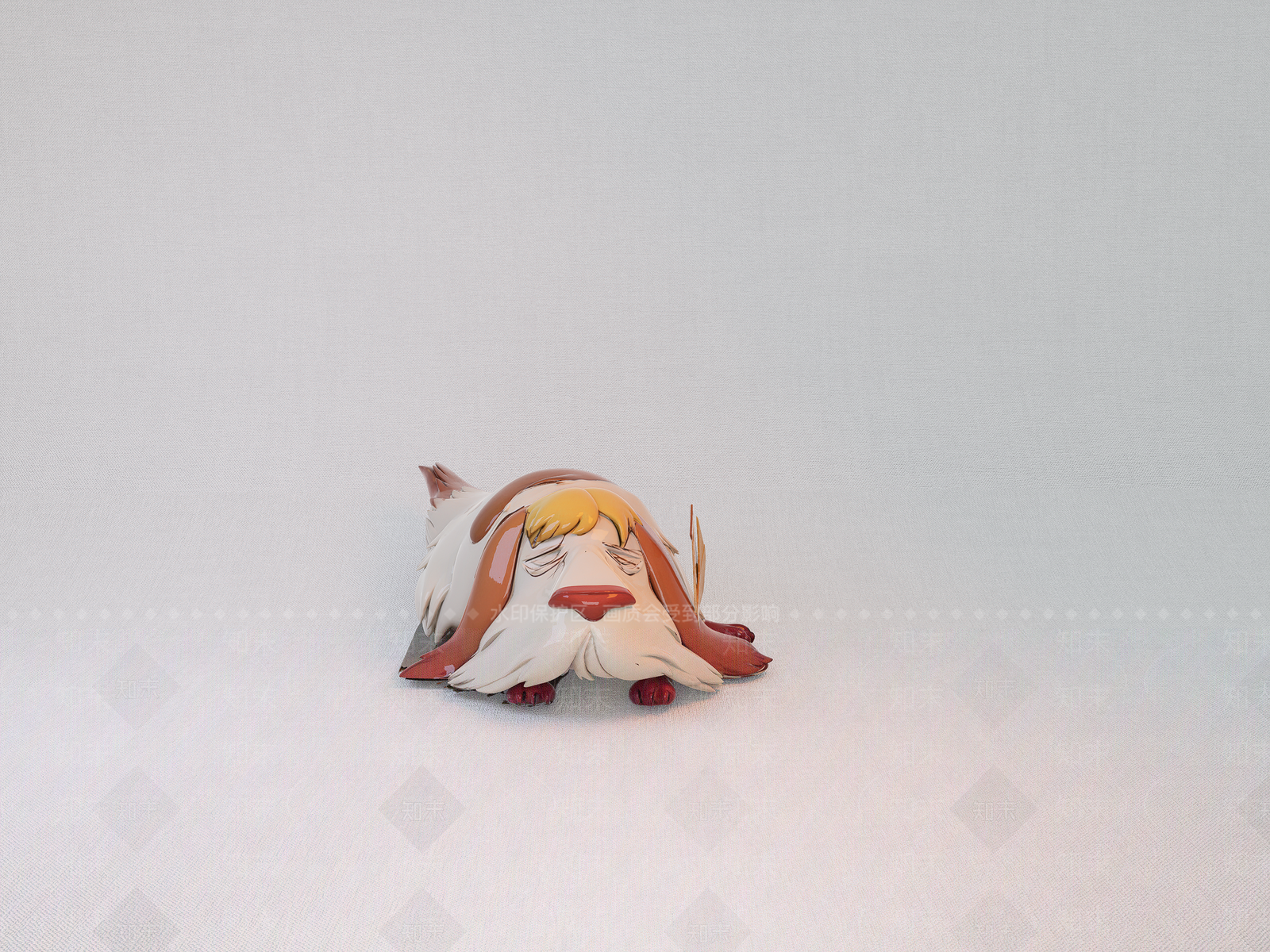 现代日式雕塑摆件SU模型下载【ID:1197323142】