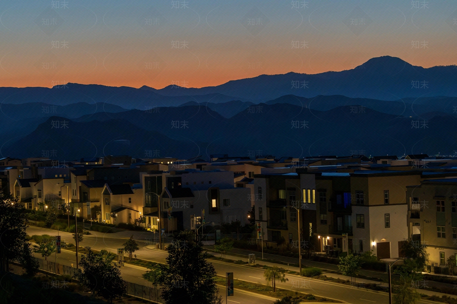 现代小区外景贴图下载【ID:1197285849】